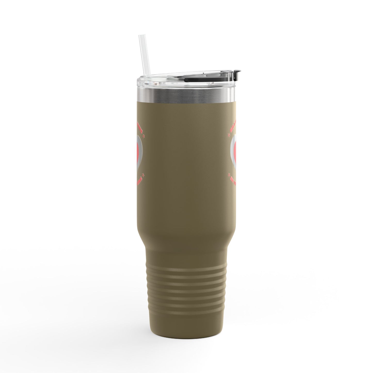 Firefighter Insulated Travel Mug, 40oz – Bravery runs in your veins