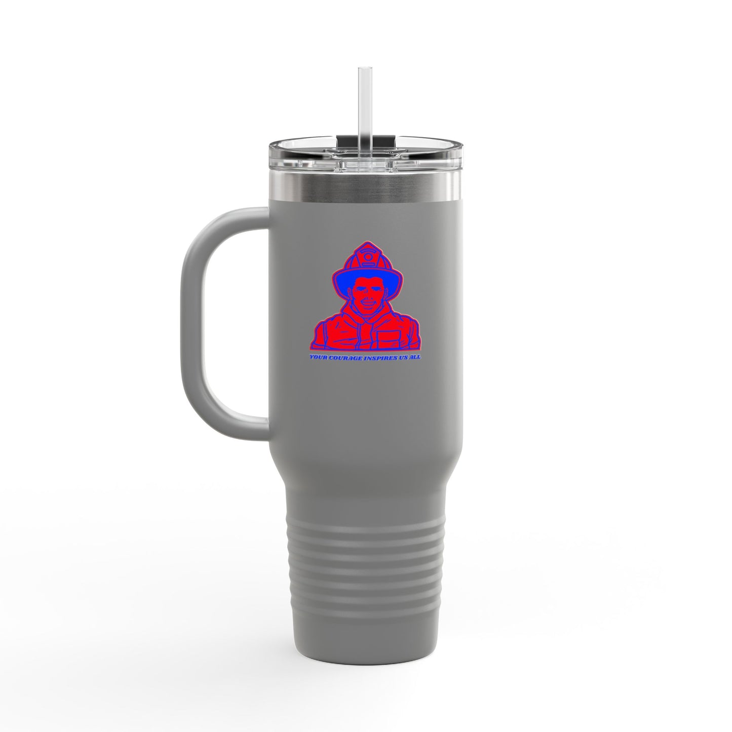 Firefighter Insulated Travel Mug, 40oz – Your courage inspires us all