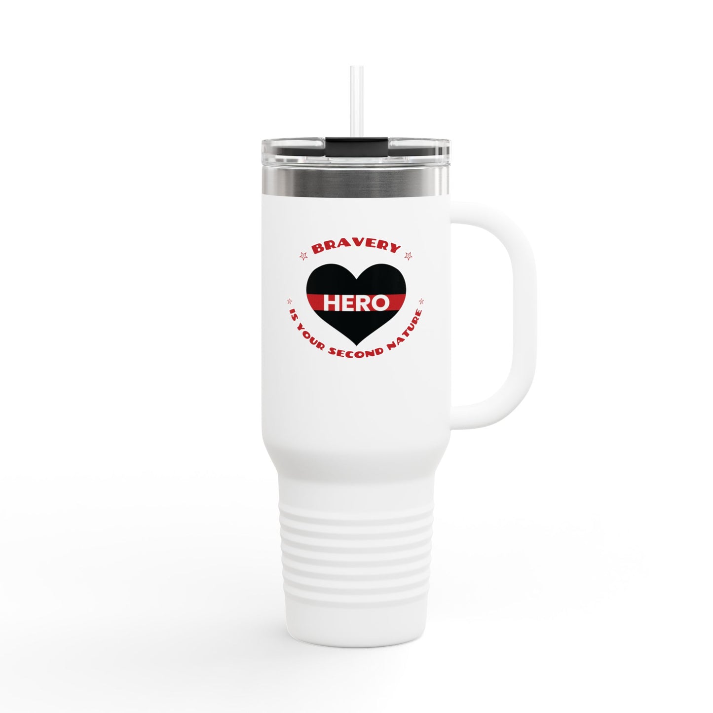 Firefighter Insulated Travel Mug, 40oz – Bravery is your second nature