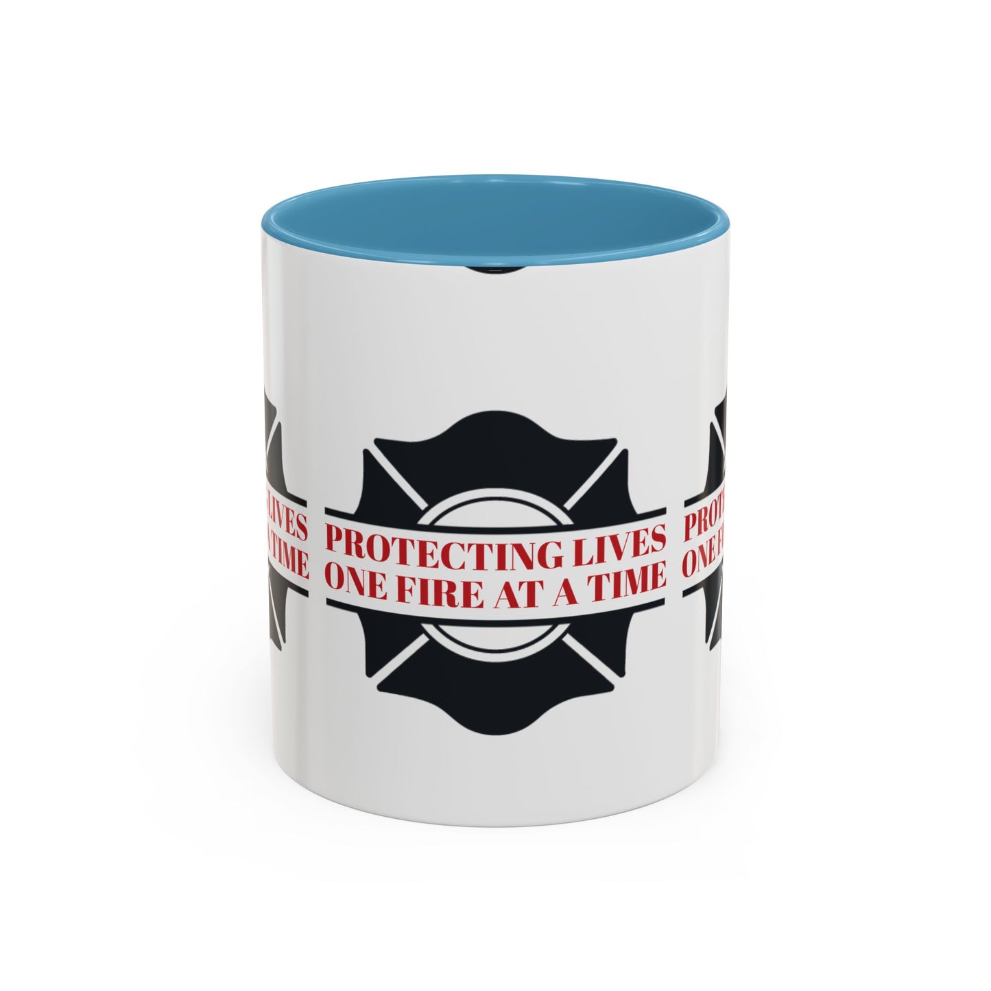 Firefighter Accent Coffee Mug – Protecting lives, one fire at a time
