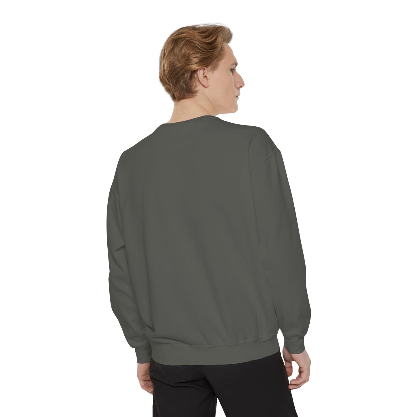 EMS Unisex Garment-Dyed Sweatshirt –2In every emergency, you're the first we turn to