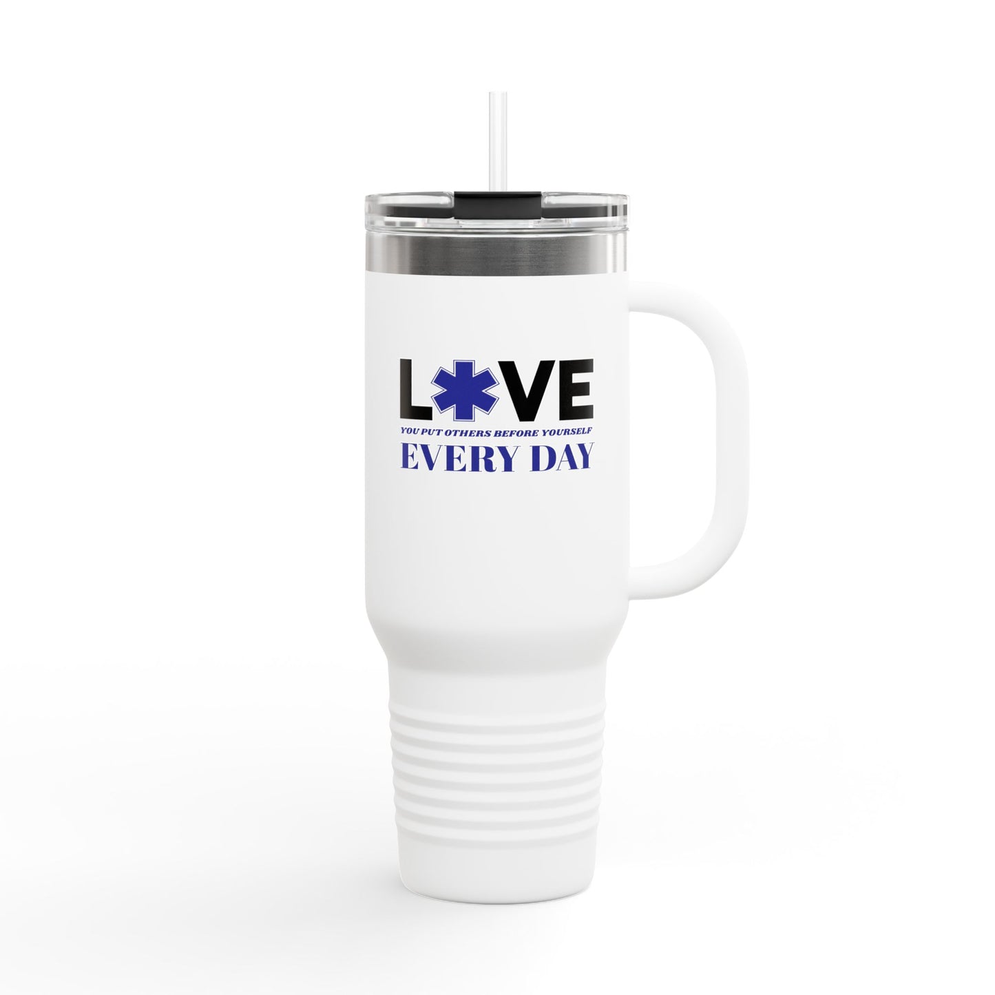 EMS Insulated Travel Mug, 40oz - You put others before yourself every day