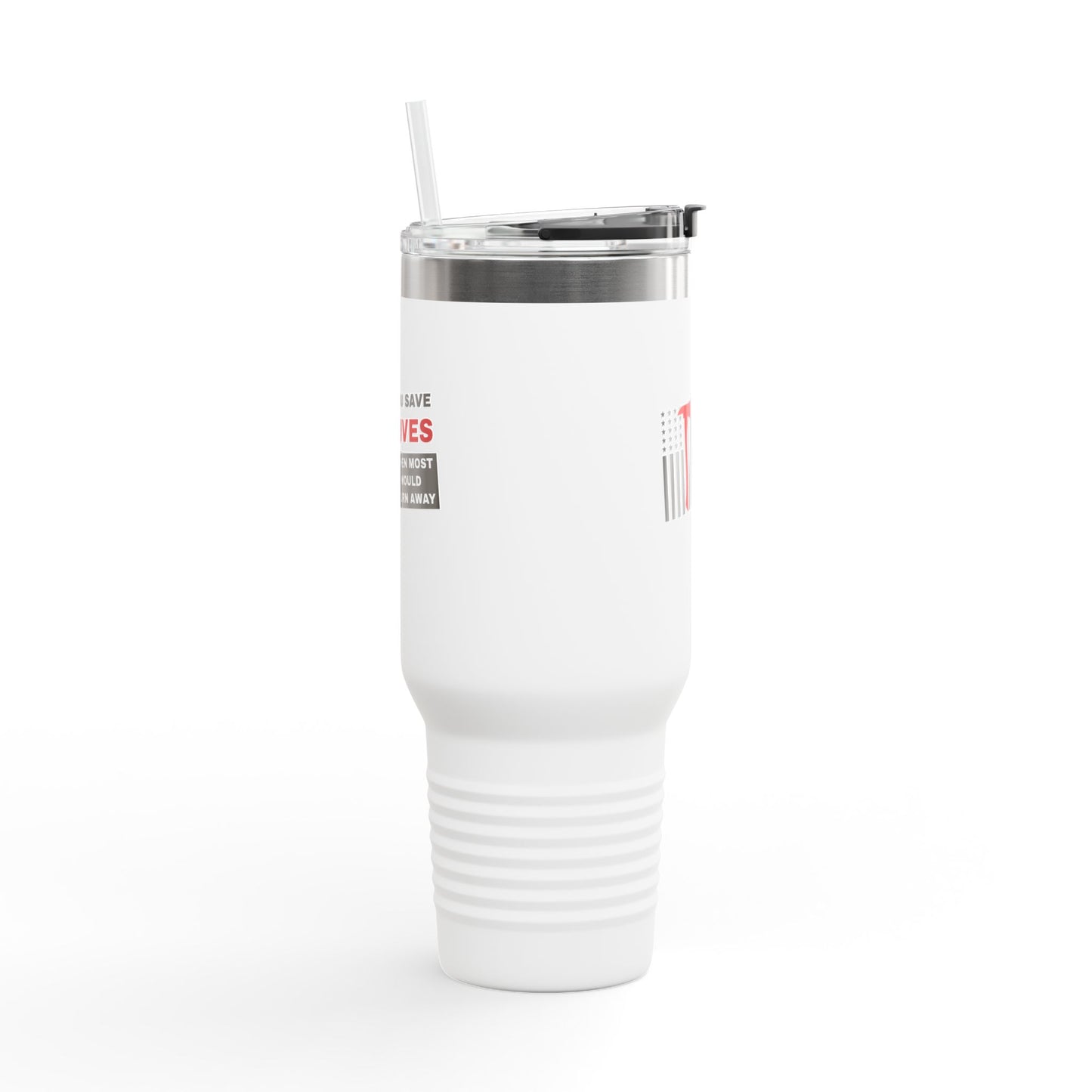 Firefighter Insulated Travel Mug, 40oz – You save lives when most would turn away