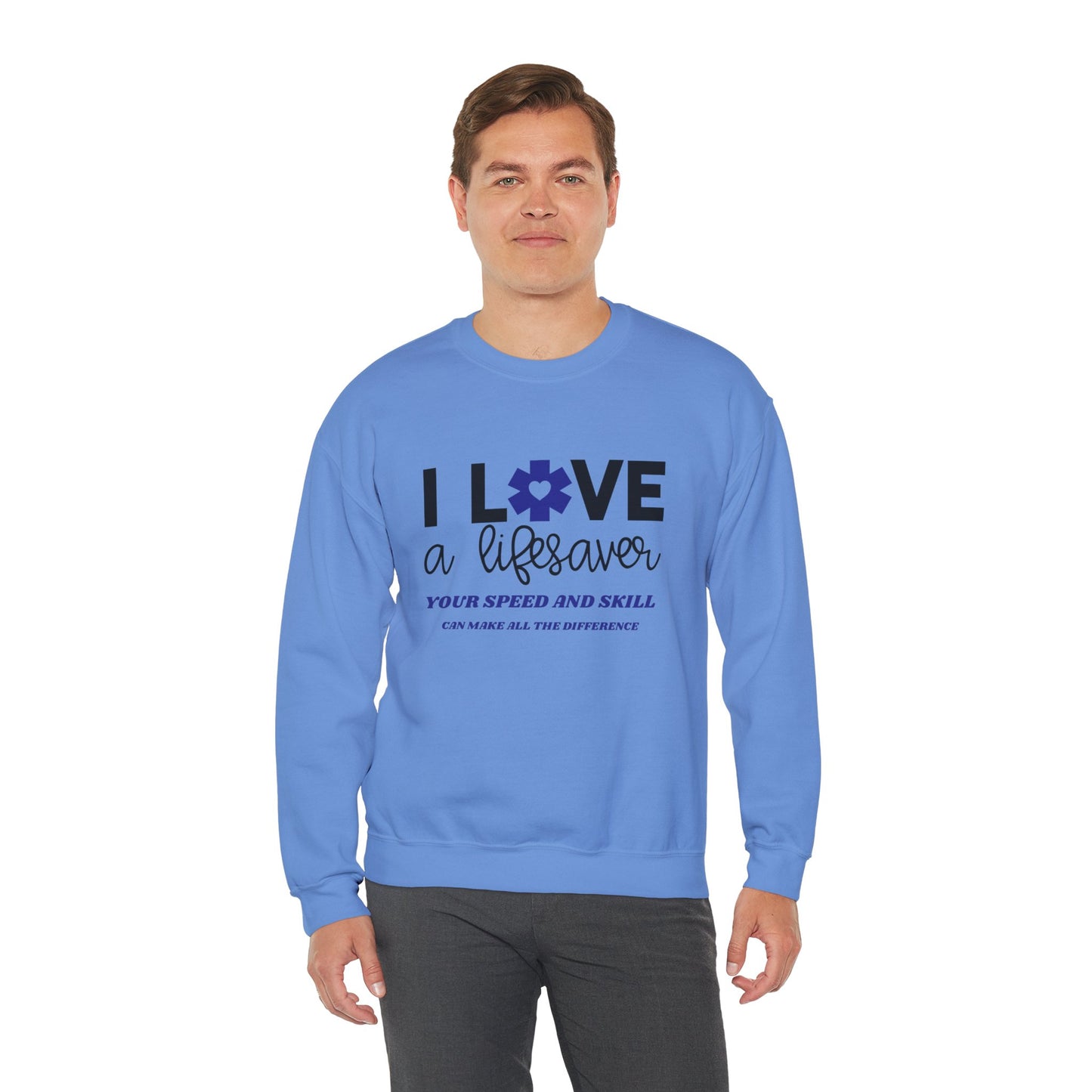 EMS Unisex Crewneck Sweatshirt – Your speed and skill can make all the difference