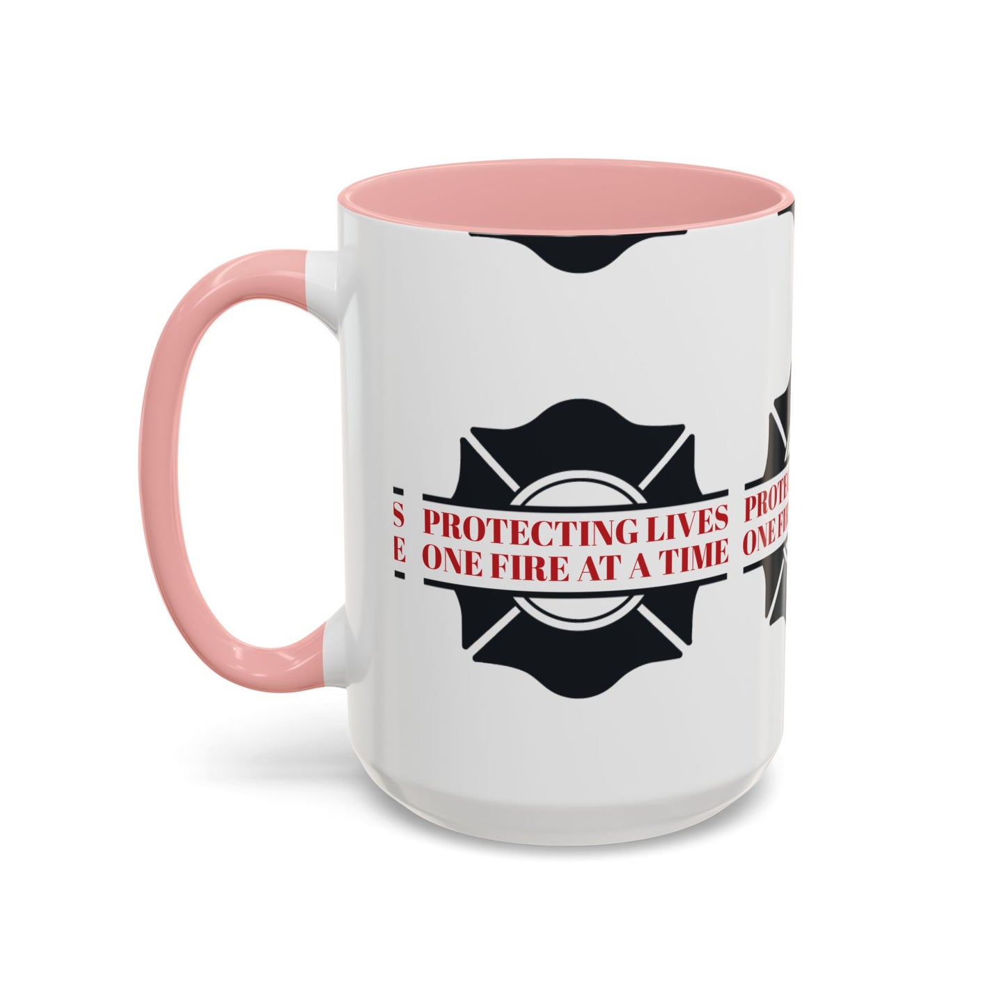Firefighter Accent Coffee Mug – Protecting lives, one fire at a time