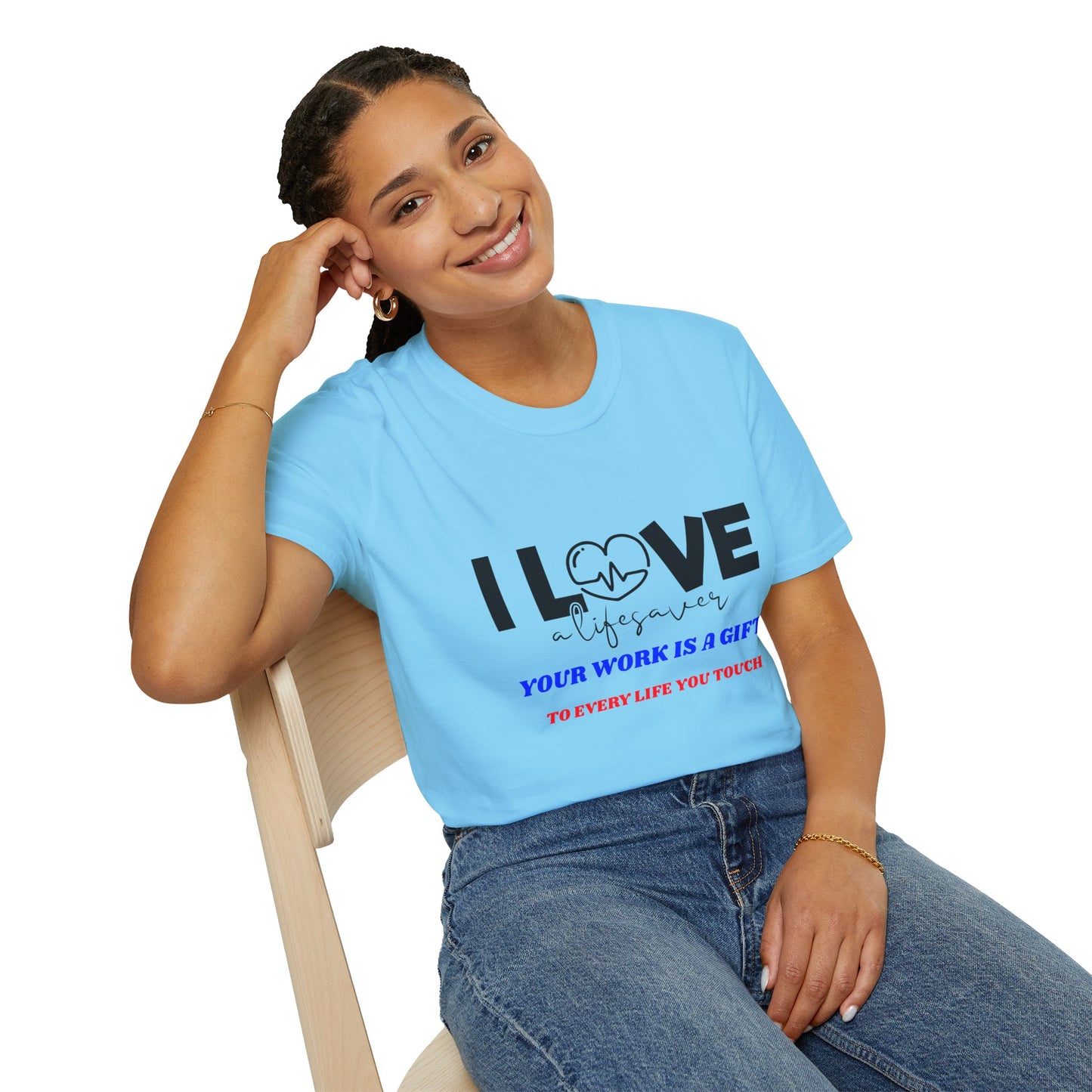 EMS Inspiration Softstyle T-Shirt – Your work is a gift to every life you touch