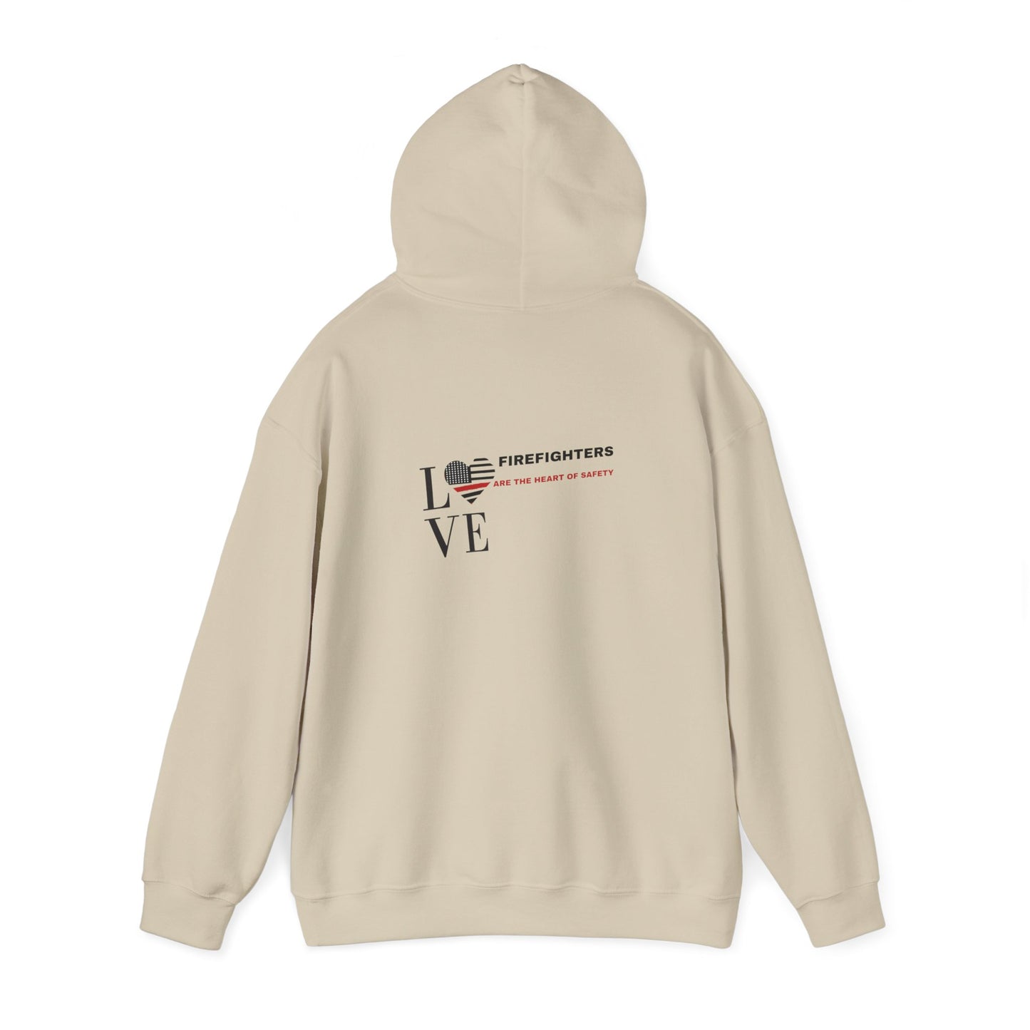 Firefighter Hooded Sweatshirt – Firefighters are the heart of safety