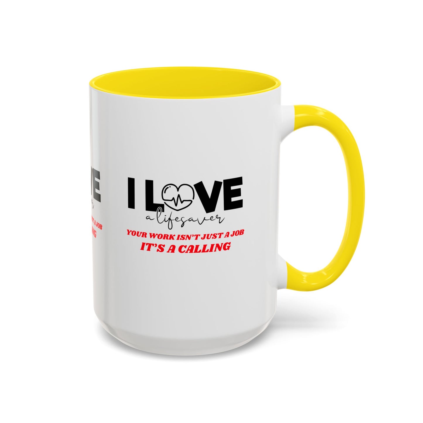 EMS Accent Coffee Mug – Your work isn’t just a job, it’s a calling