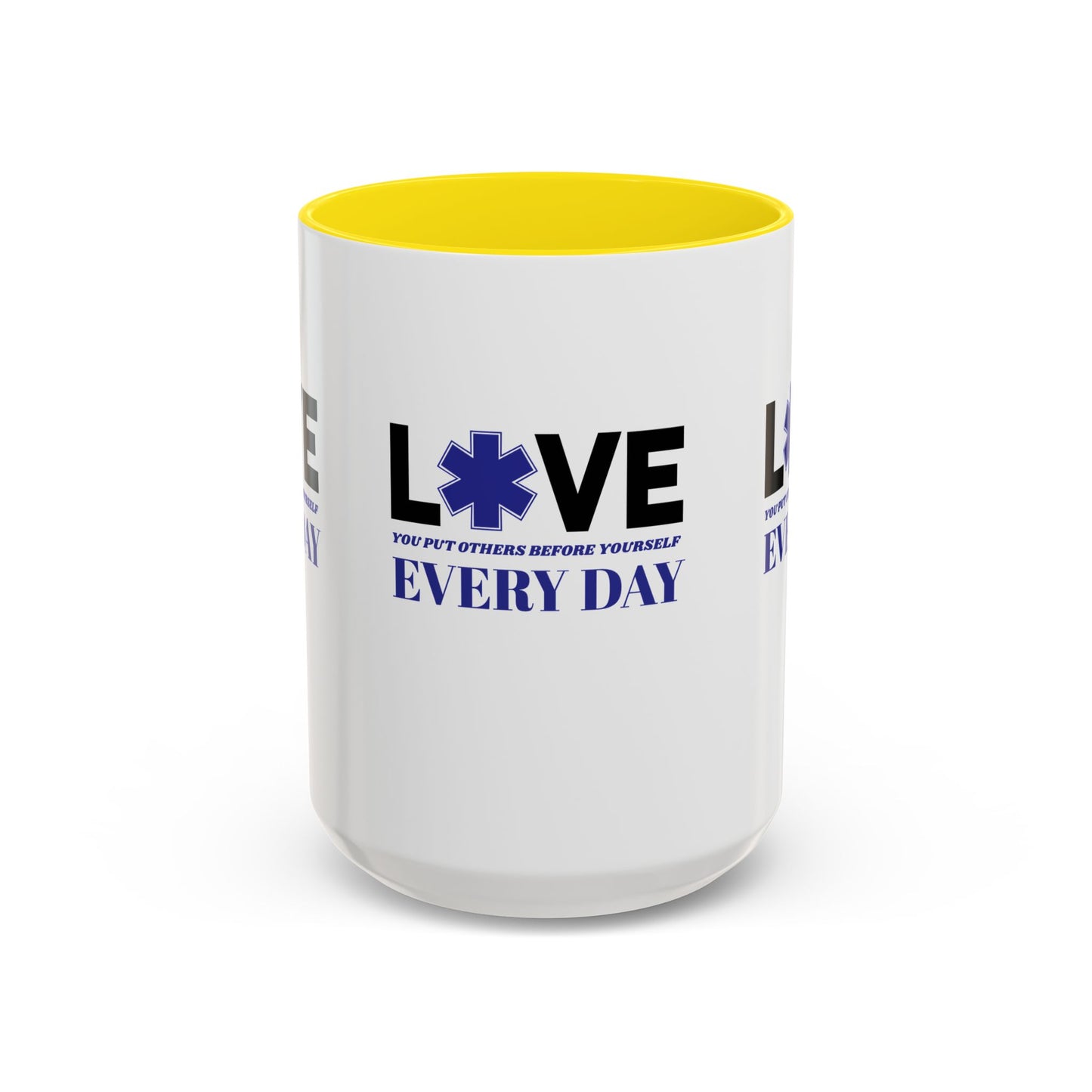 EMS Accent Coffee Mug – You put others before yourself every day