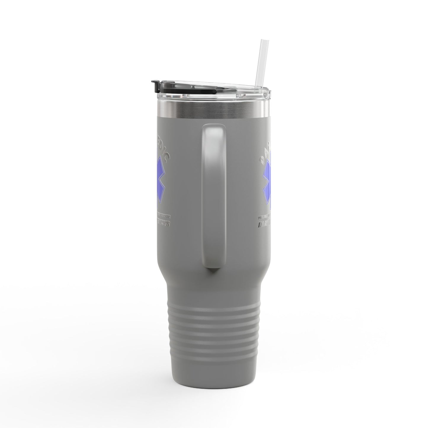 EMS Insulated Travel Mug, 40oz - You’re the first line of defense in an emergency