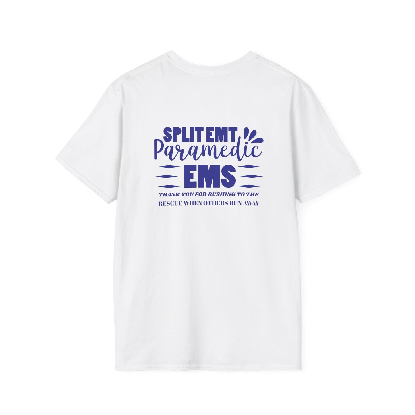 EMS Inspiration Softstyle T-Shirt – Thank you for rushing to the rescue when others run away