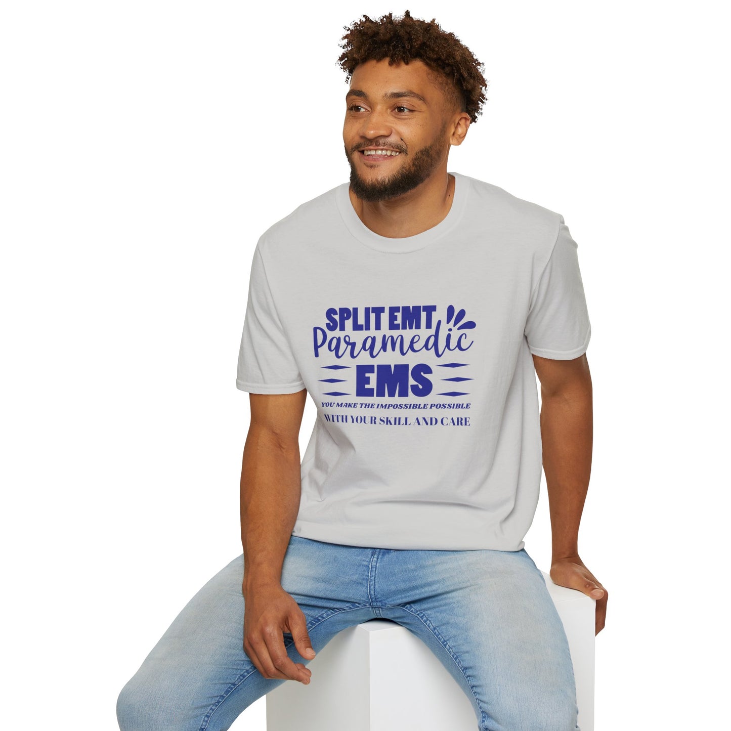 EMS Inspiration Softstyle T-Shirt – You make the impossible possible with your skill and care