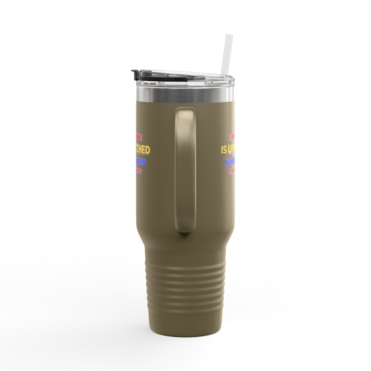 EMS Insulated Travel Mug, 40oz - Your courage is unmatched when others are at their lowest