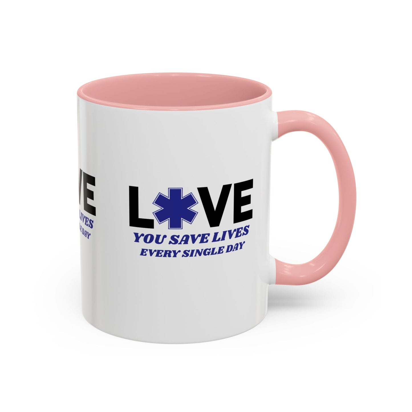 EMS Accent Coffee Mug – You save lives every single day