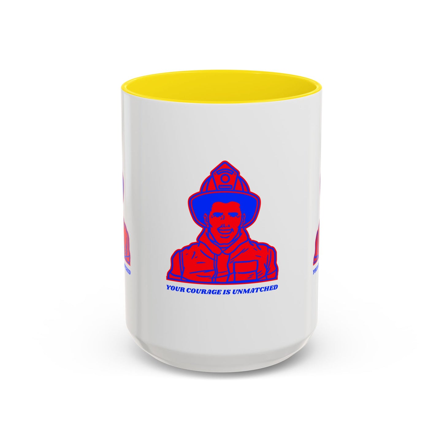 Firefighter Accent Coffee Mug – Your courage is unmatched