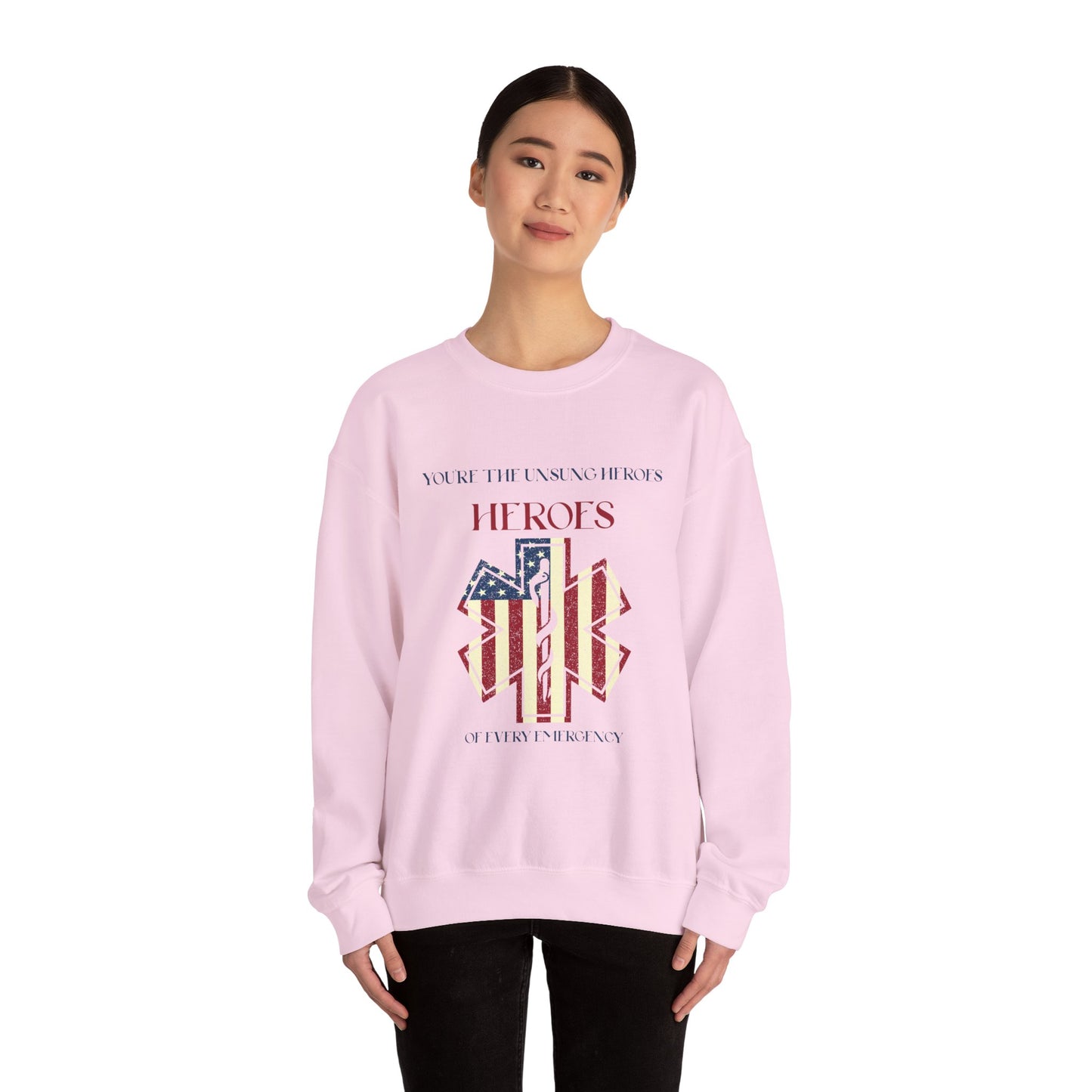 EMS Unisex Crewneck Sweatshirt – You’re the unsung heroes of every emergency