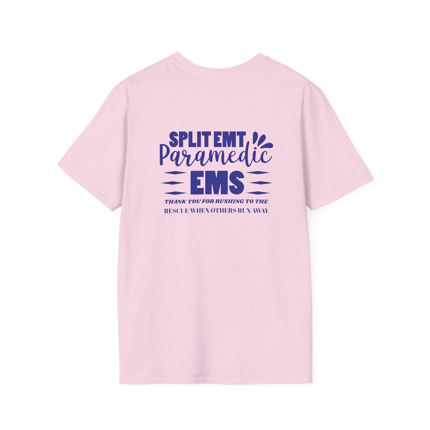 EMS Inspiration Softstyle T-Shirt – Thank you for rushing to the rescue when others run away