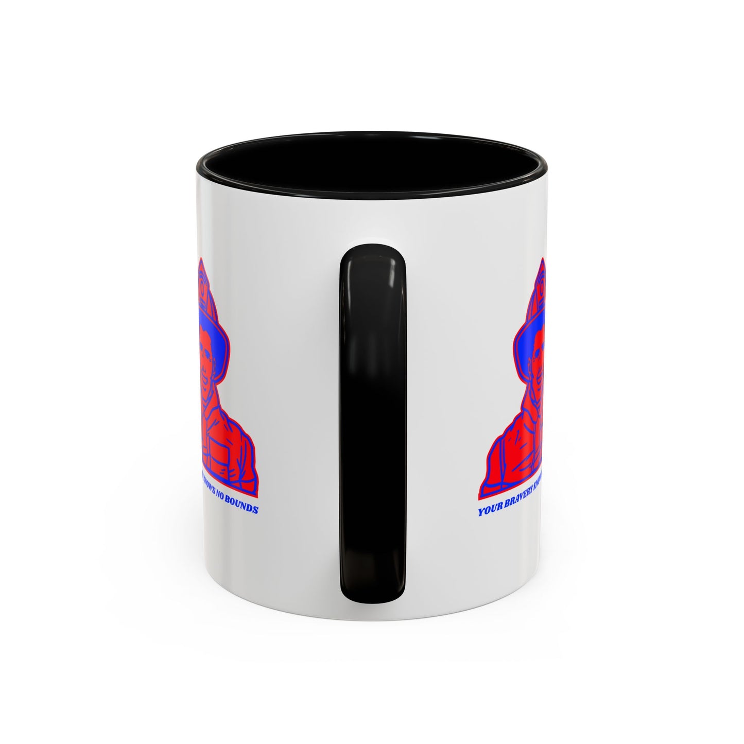 Firefighter Accent Coffee Mug – Your bravery knows no bounds