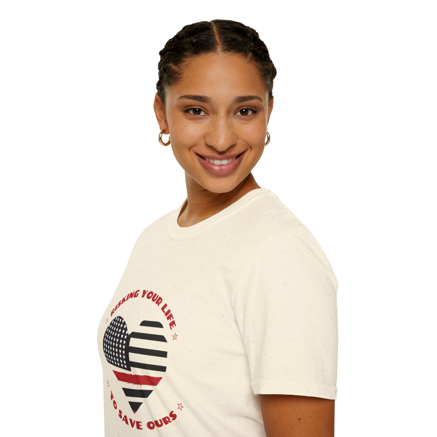 Firefighter Softstyle T-Shirt – Risking your life to save ours