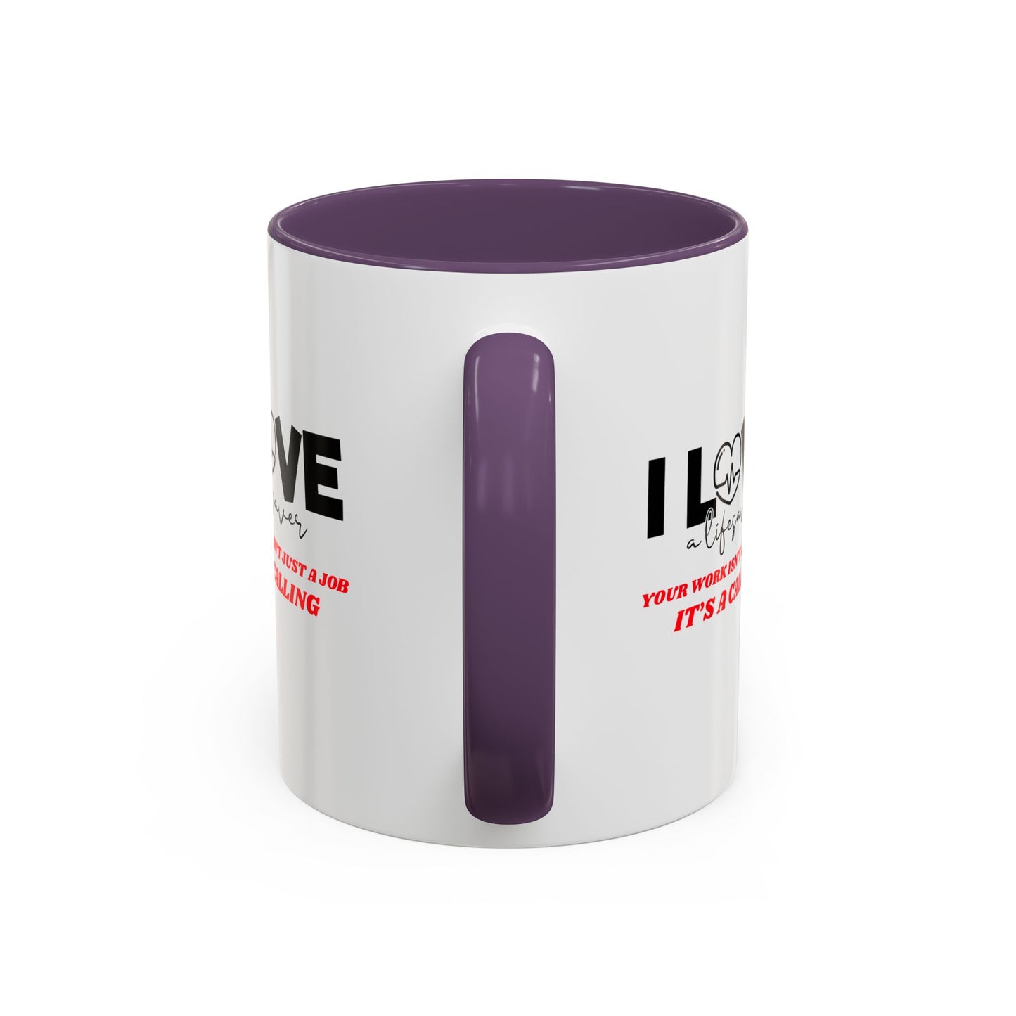 EMS Accent Coffee Mug – Your work isn’t just a job, it’s a calling