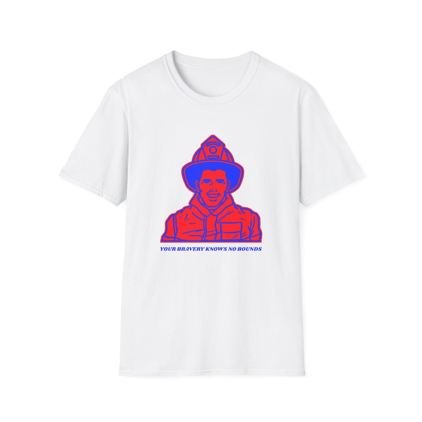Firefighter Softstyle T-Shirt – Your bravery knows no bounds