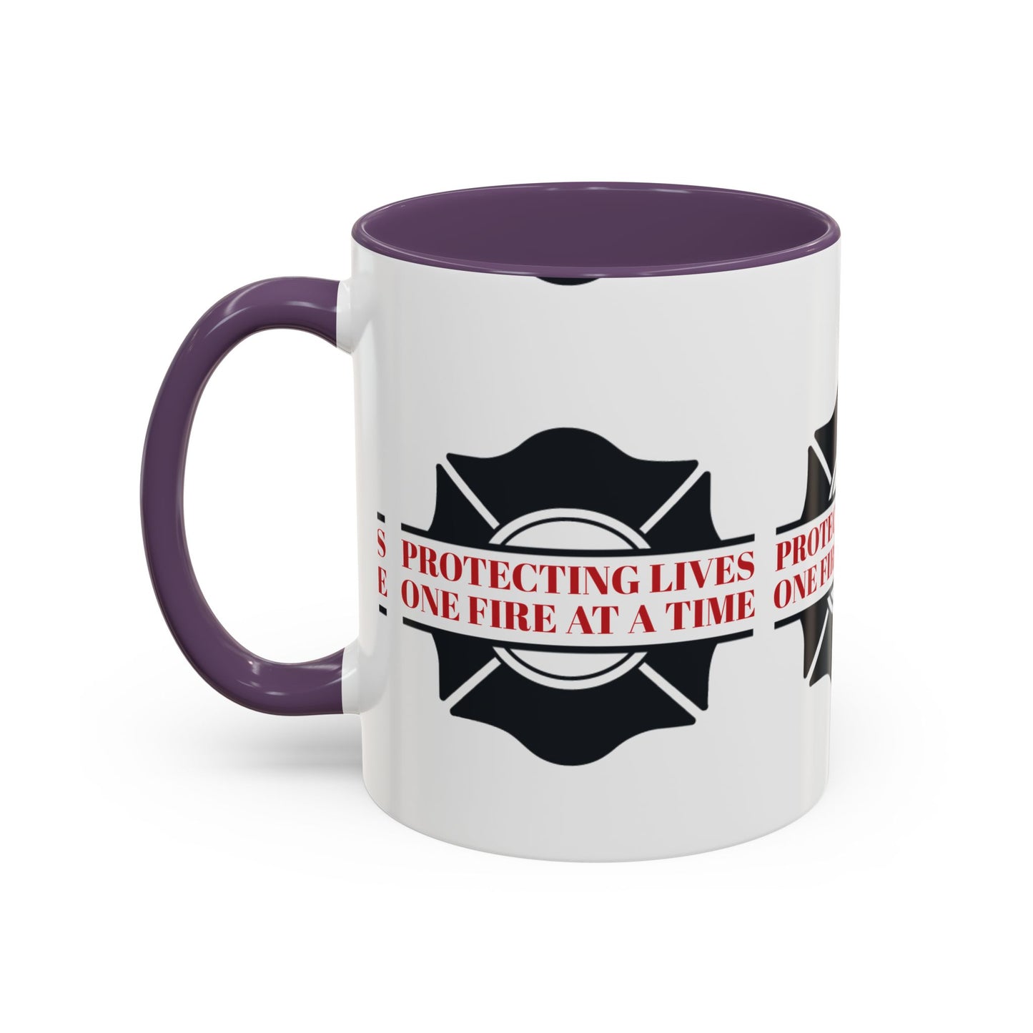 Firefighter Accent Coffee Mug – Protecting lives, one fire at a time