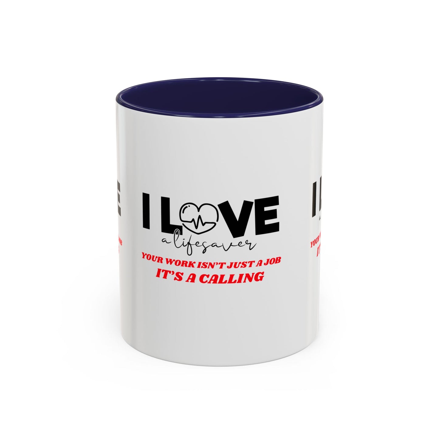 EMS Accent Coffee Mug – Your work isn’t just a job, it’s a calling
