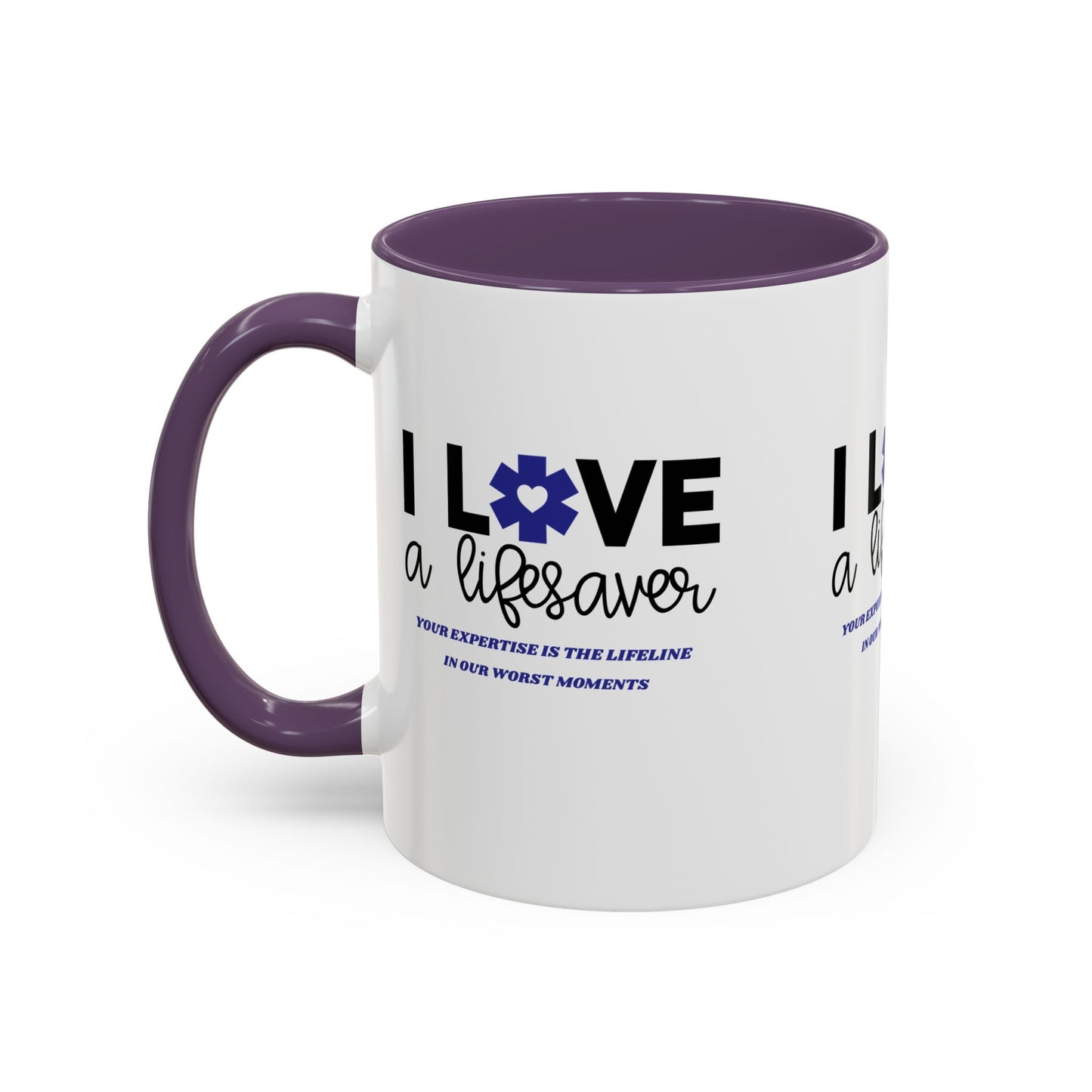 EMS Accent Coffee Mug – Your expertise is the lifeline in our worst moments
