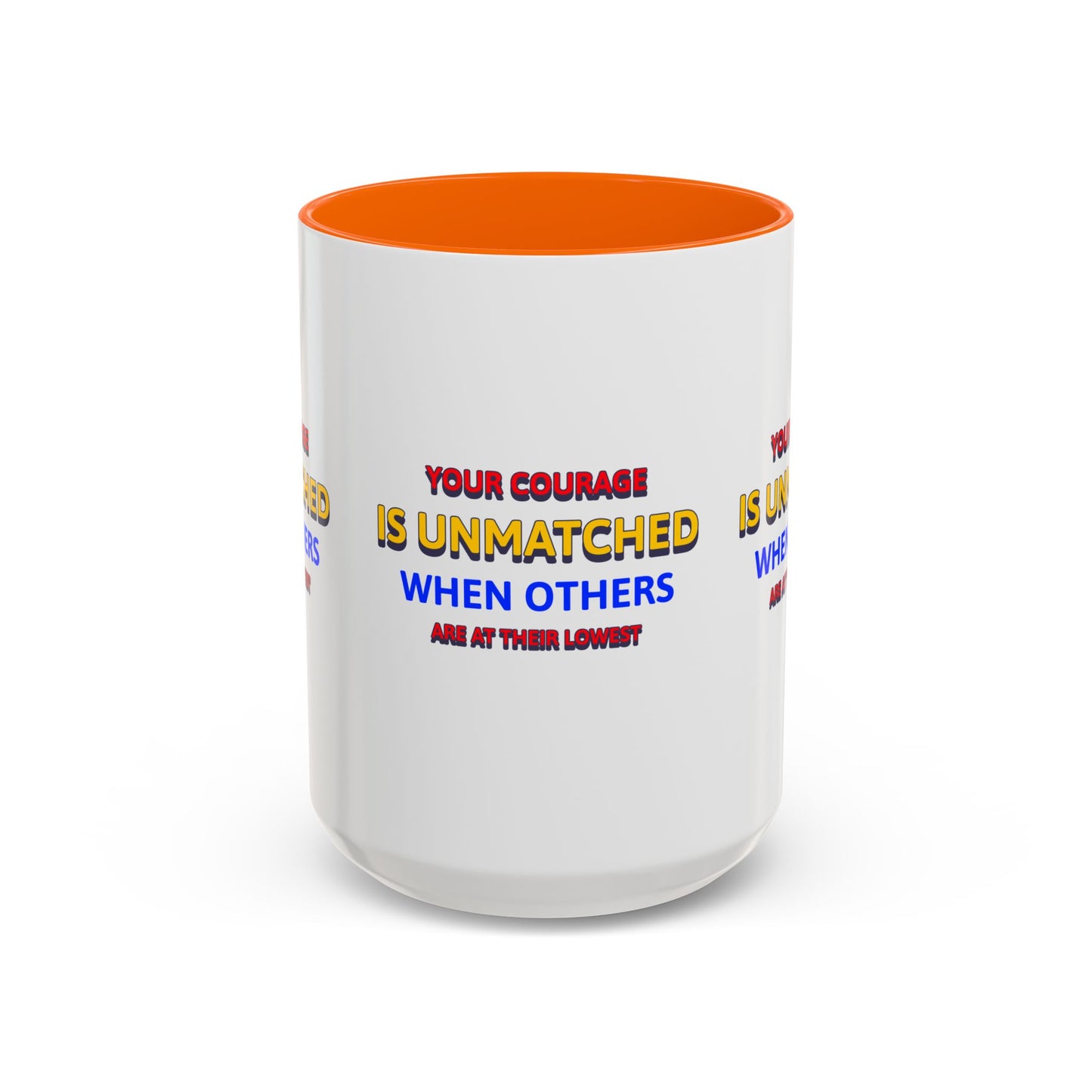 EMS Accent Coffee Mug – Your courage is unmatched when others are at their lowest