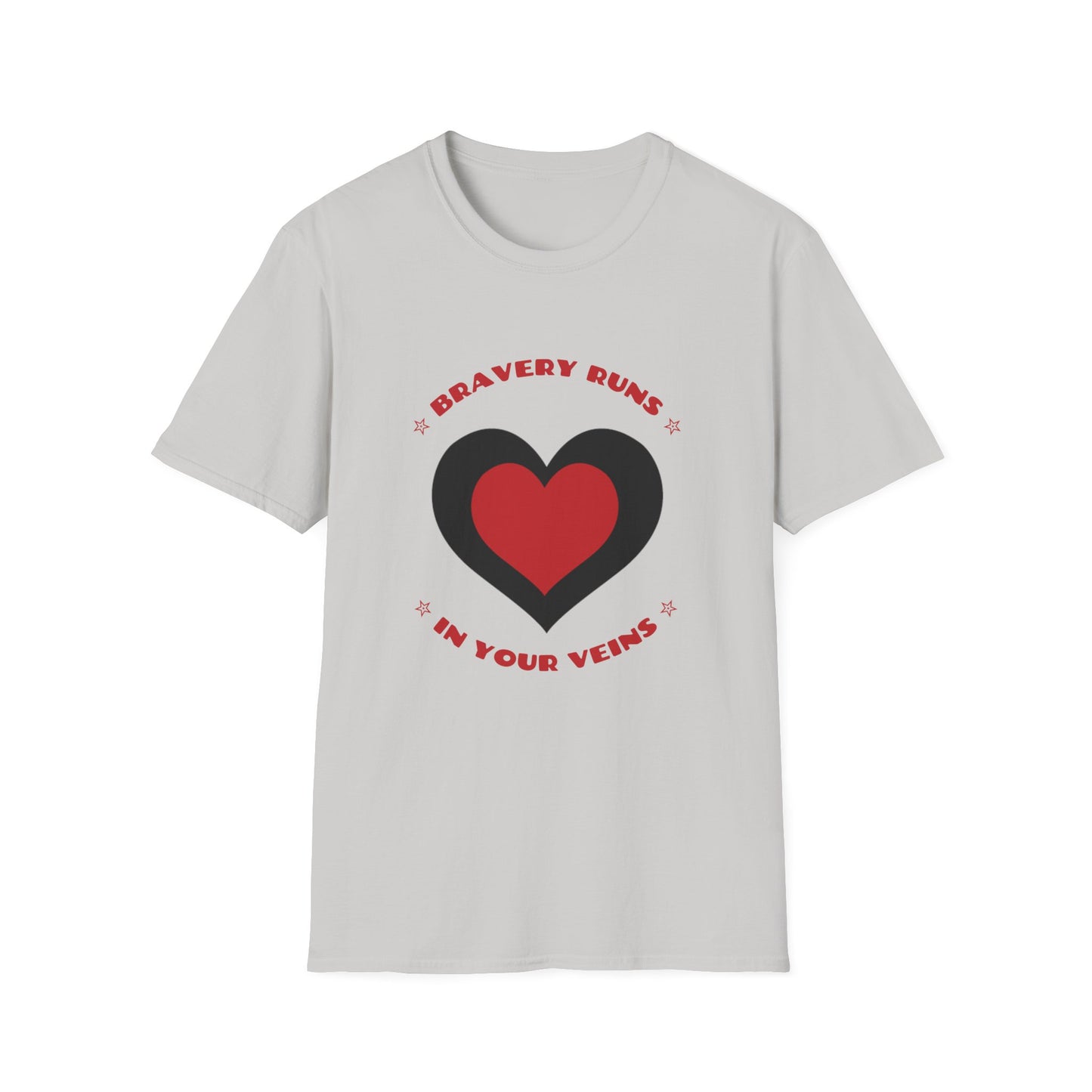 Firefighter Softstyle T-Shirt – Bravery runs in your veins