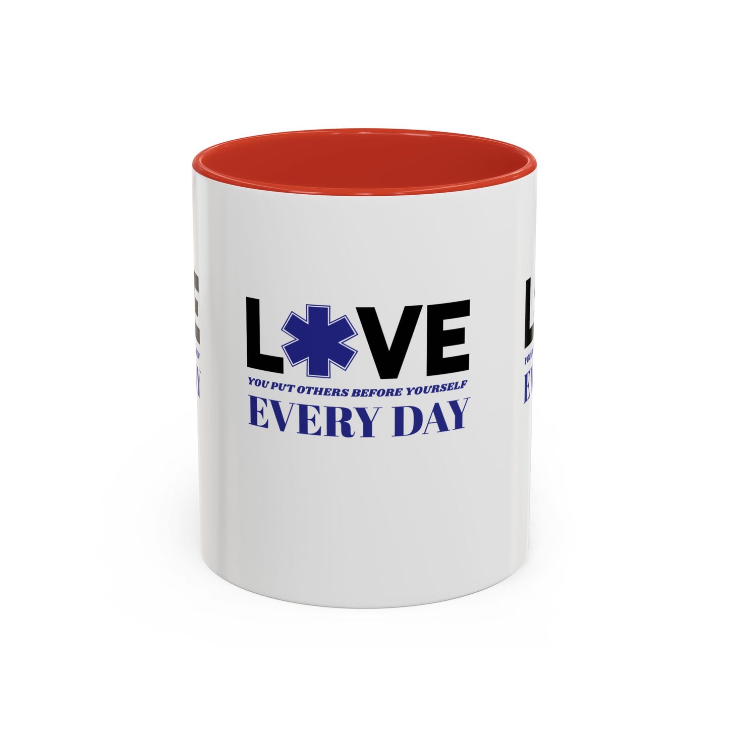 EMS Accent Coffee Mug – You put others before yourself every day