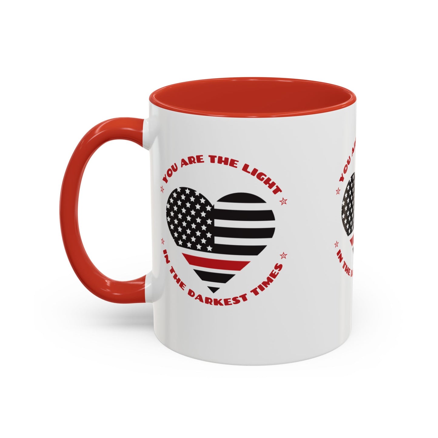 Firefighter Accent Coffee Mug – You are the light in the darkest times