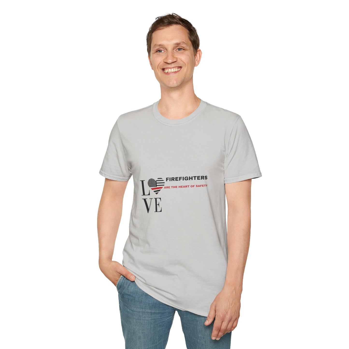 Firefighter Softstyle T-Shirt – Firefighters are the heart of safety