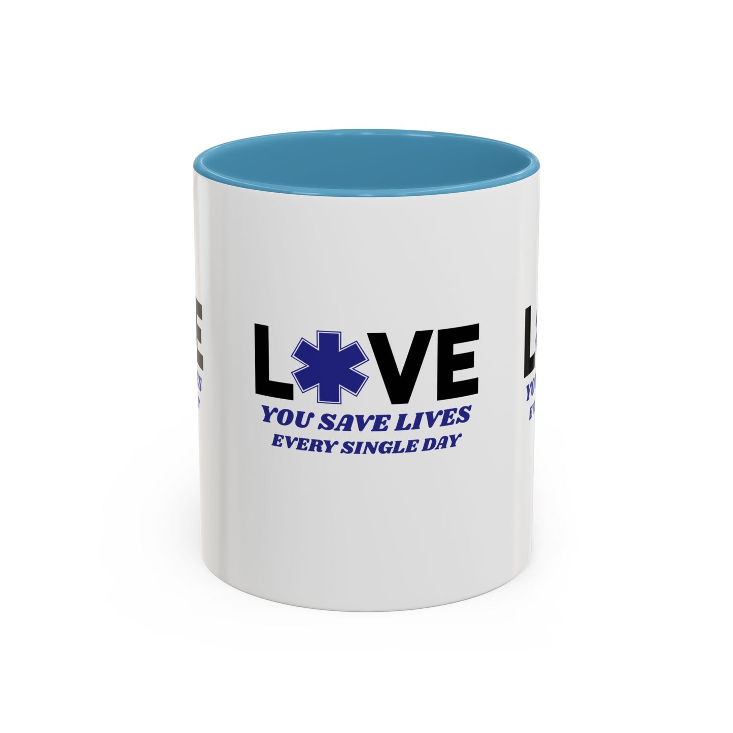 EMS Accent Coffee Mug – You save lives every single day