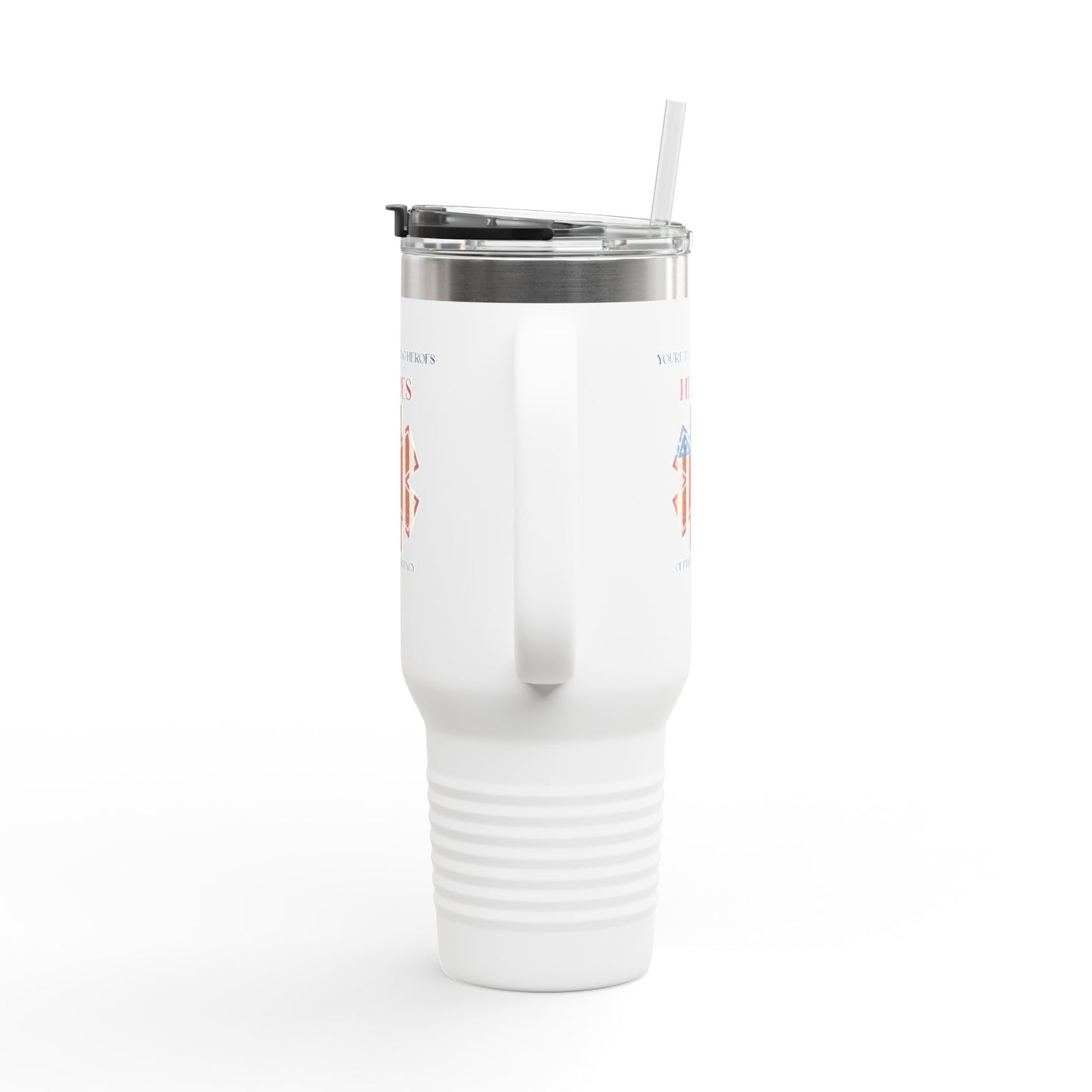 EMS Insulated Travel Mug, 40oz - You’re the unsung heroes of every emergency