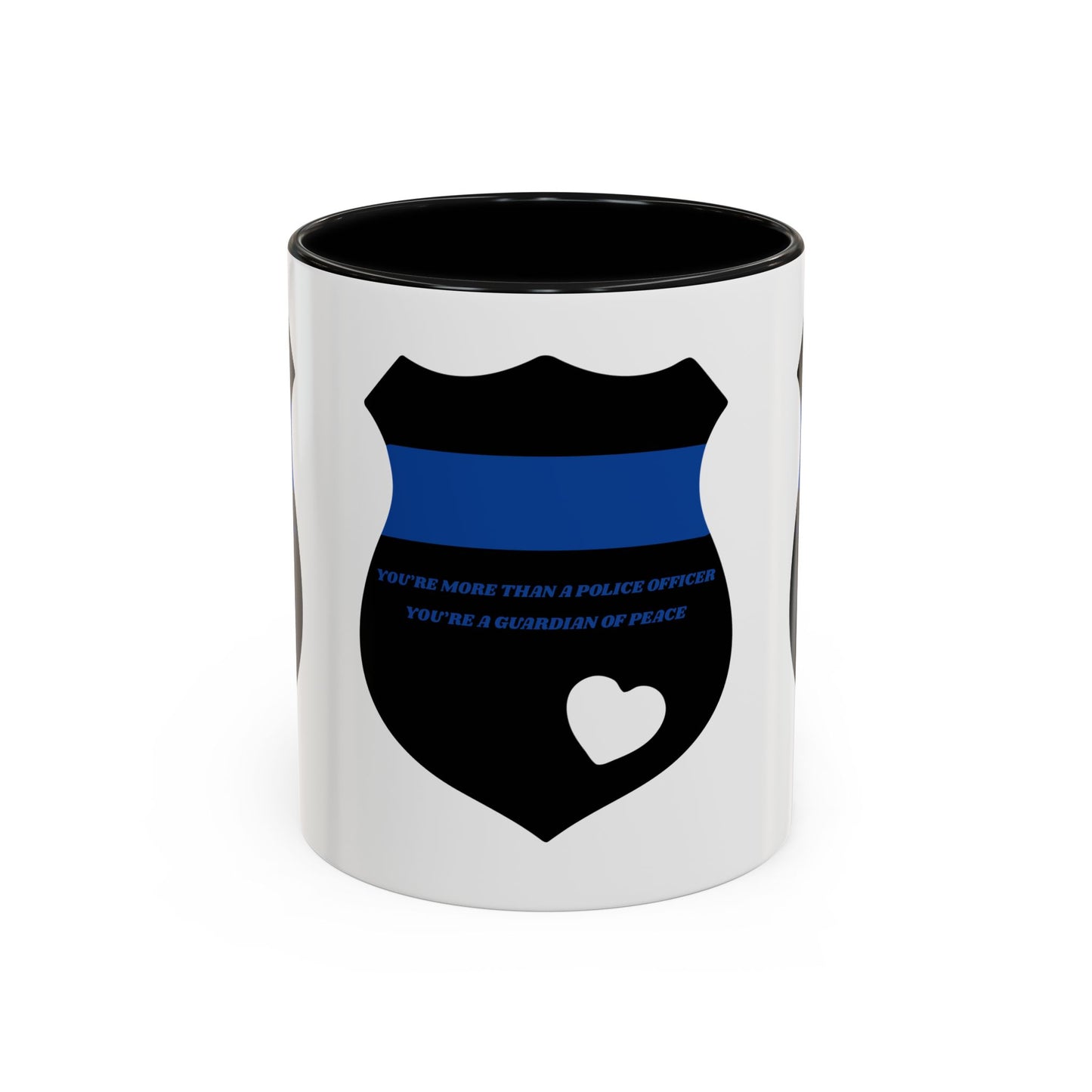 Police Accent Coffee Mug – You’re more than a police officer—you’re a guardian of peace