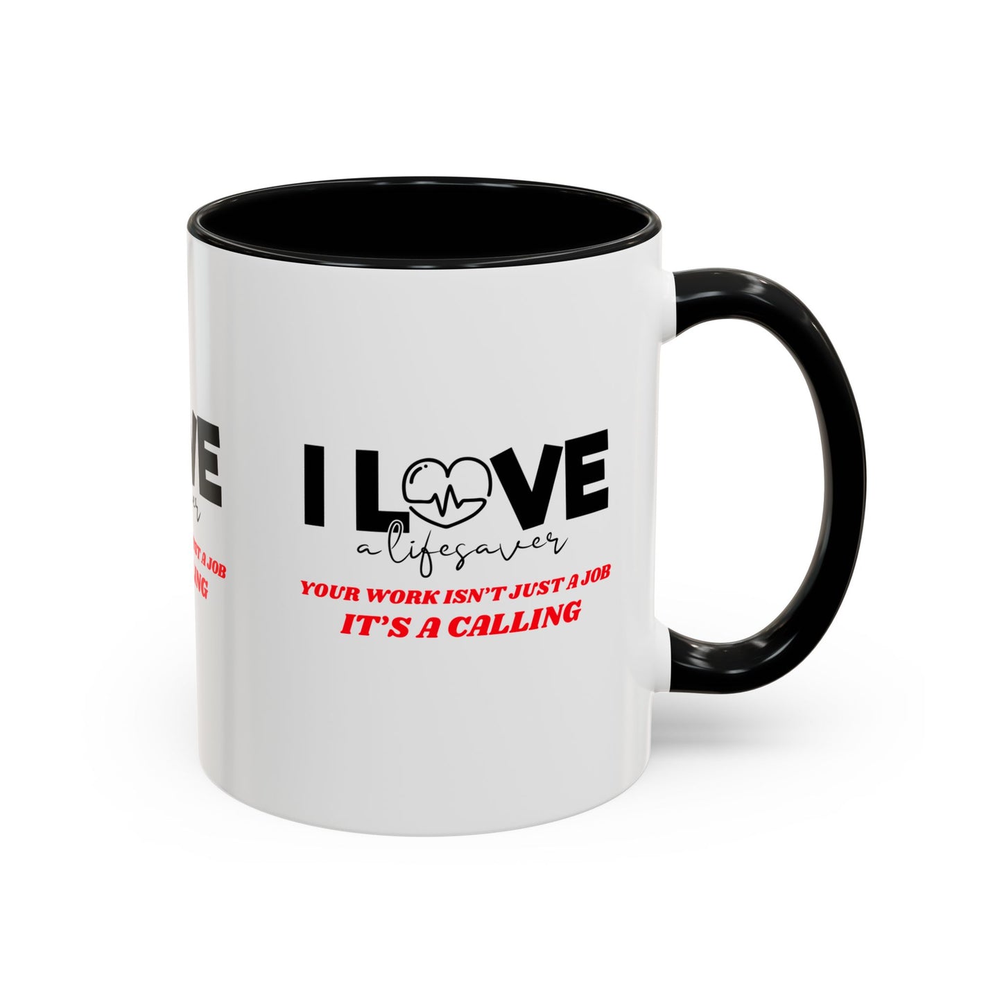 EMS Accent Coffee Mug – Your work isn’t just a job, it’s a calling