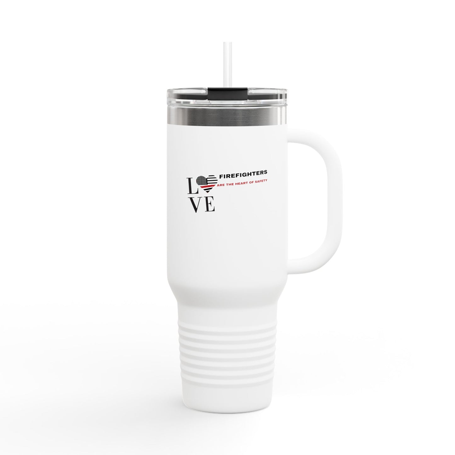 Firefighter Insulated Travel Mug, 40oz – Firefighters are the heart of safety