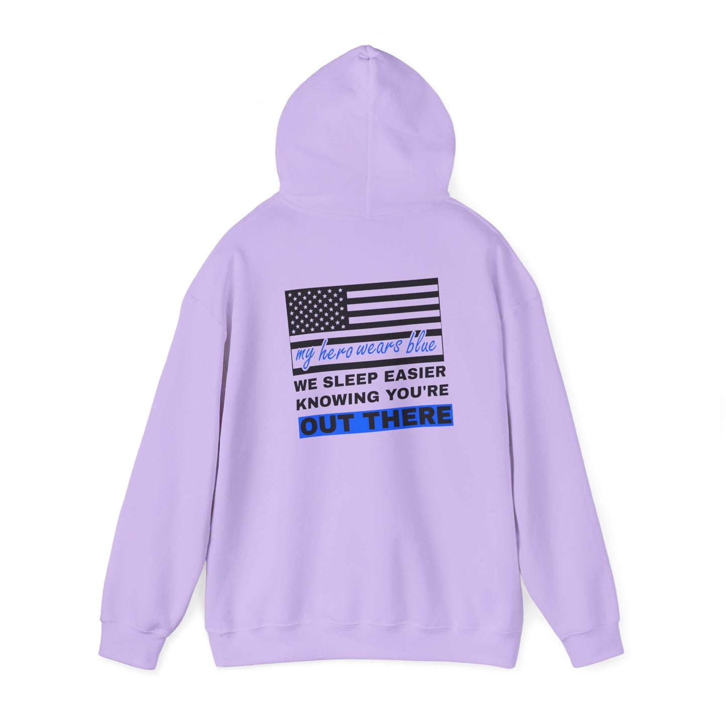Police Hooded Sweatshirt – We sleep easier knowing you're out there