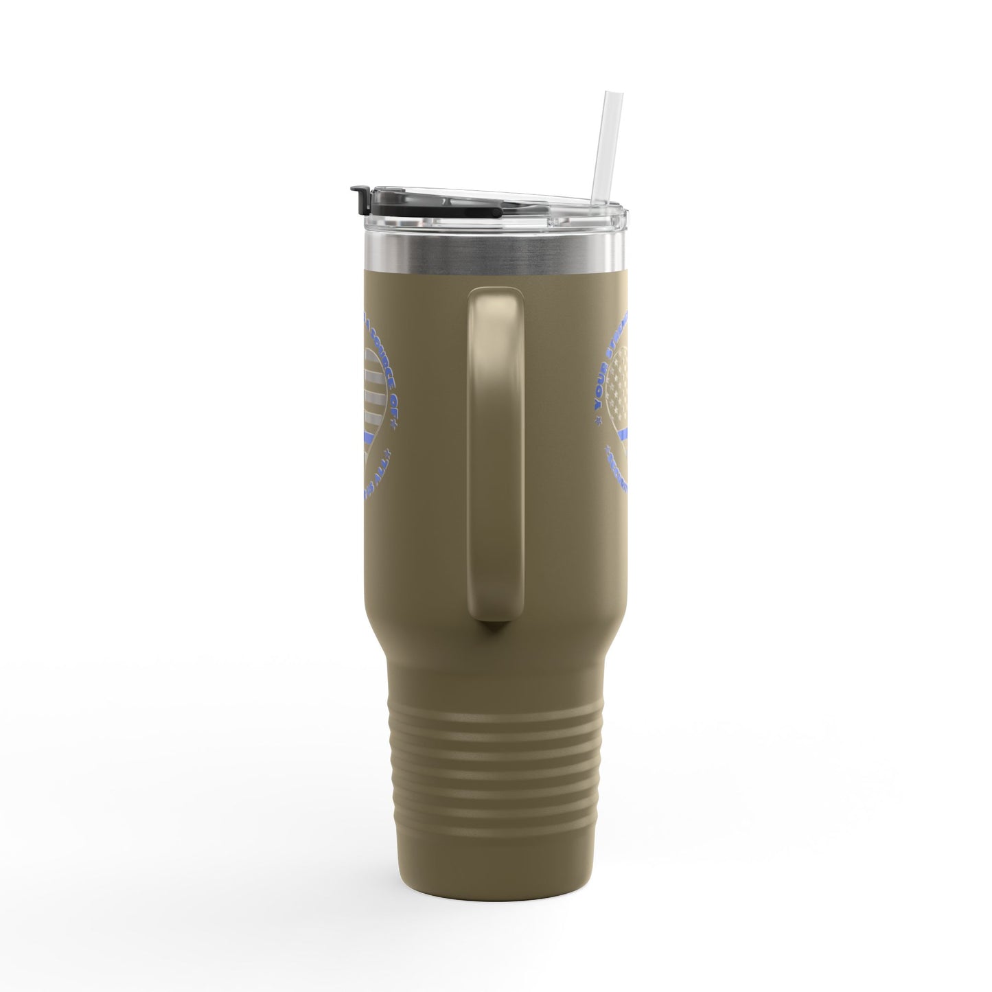 Police Insulated Travel Mug, 40oz – Your strength is a source of security for us all