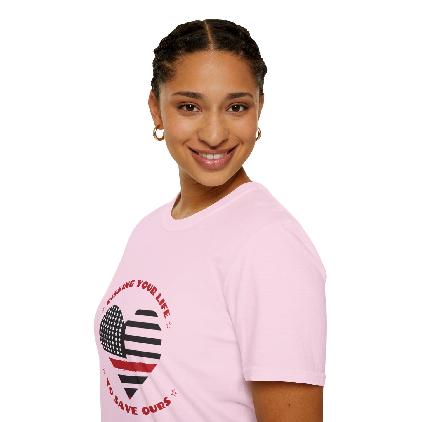 Firefighter Softstyle T-Shirt – Risking your life to save ours