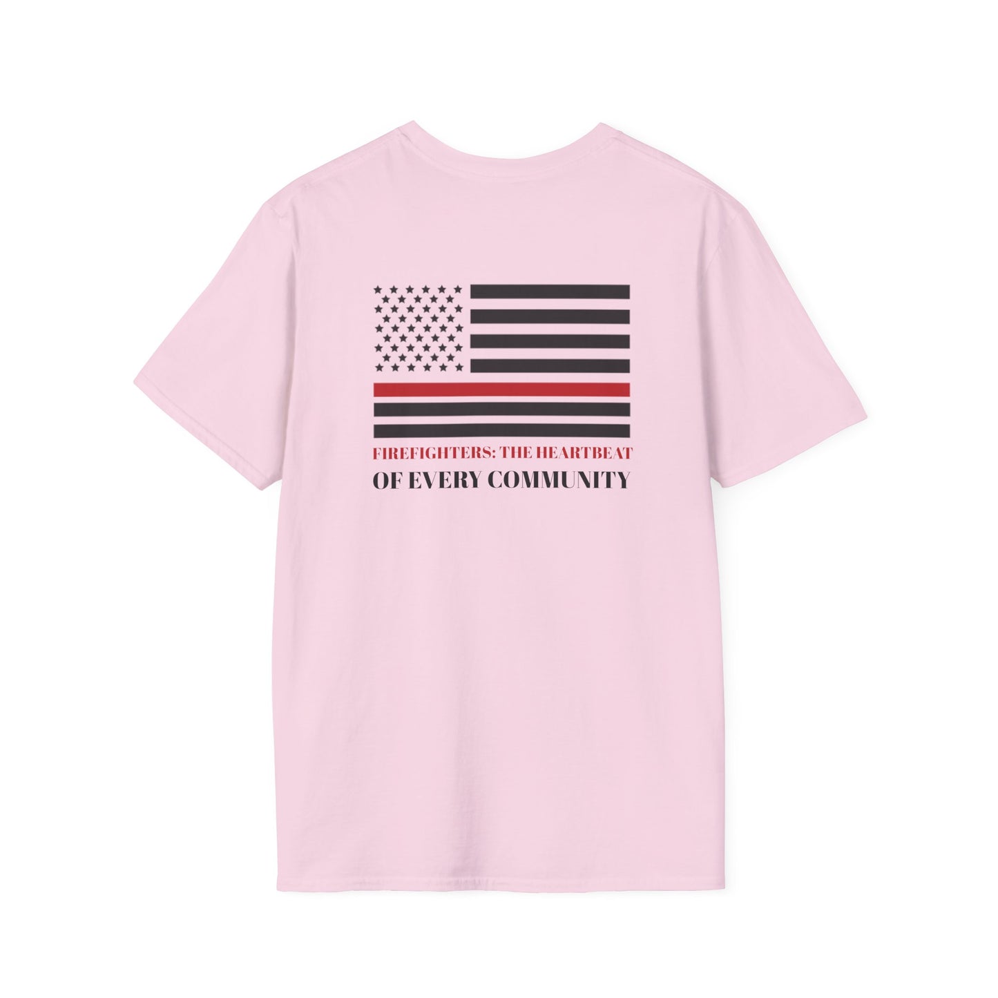 Firefighter Softstyle T-Shirt – Firefighters: The heartbeat of every community