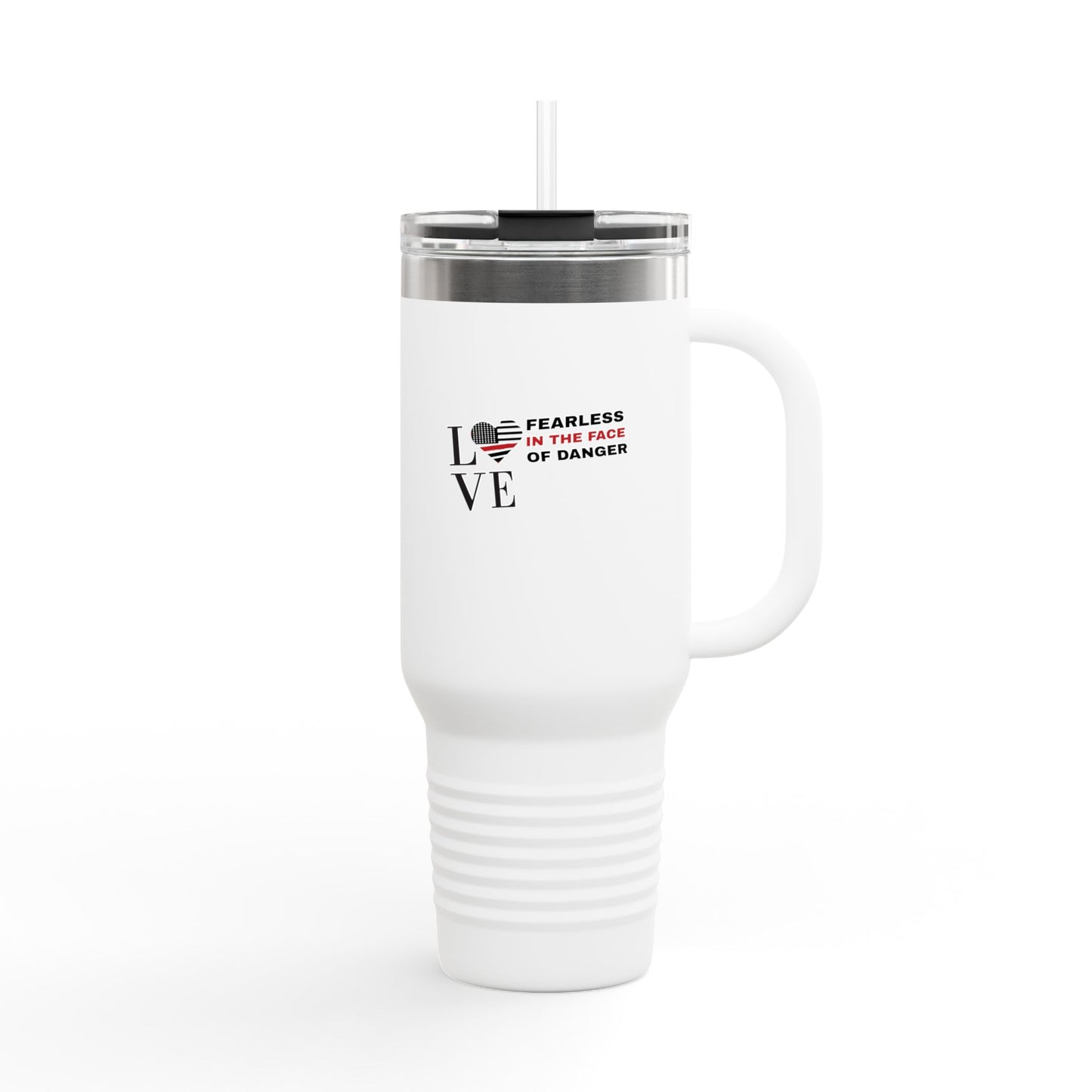 Firefighter Insulated Travel Mug, 40oz – Fearless in the face of danger