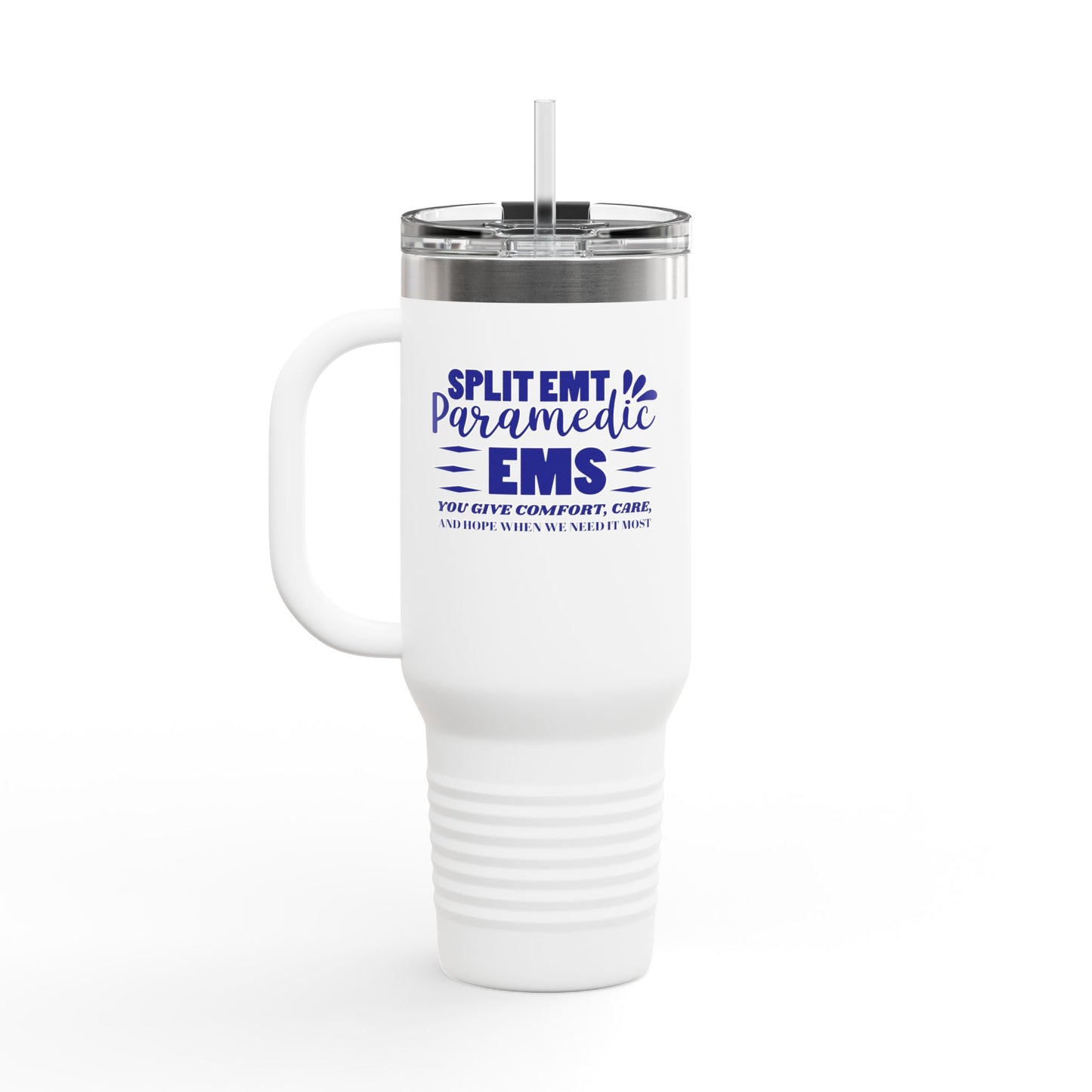 EMS Insulated Travel Mug, 40oz - You give comfort, care, and hope when we need it most
