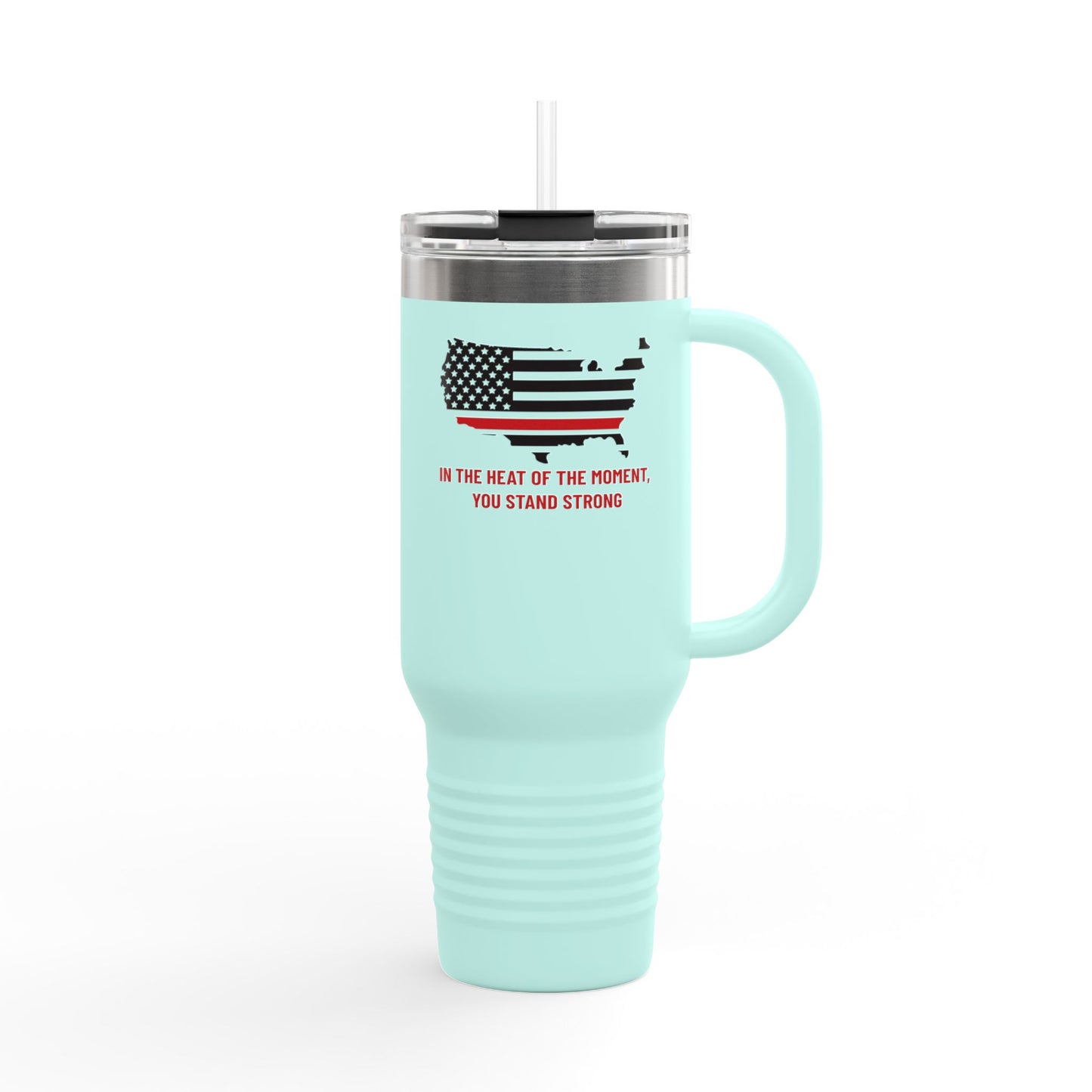 Firefighter Insulated Travel Mug, 40oz – In the heat of the moment, you stand strong