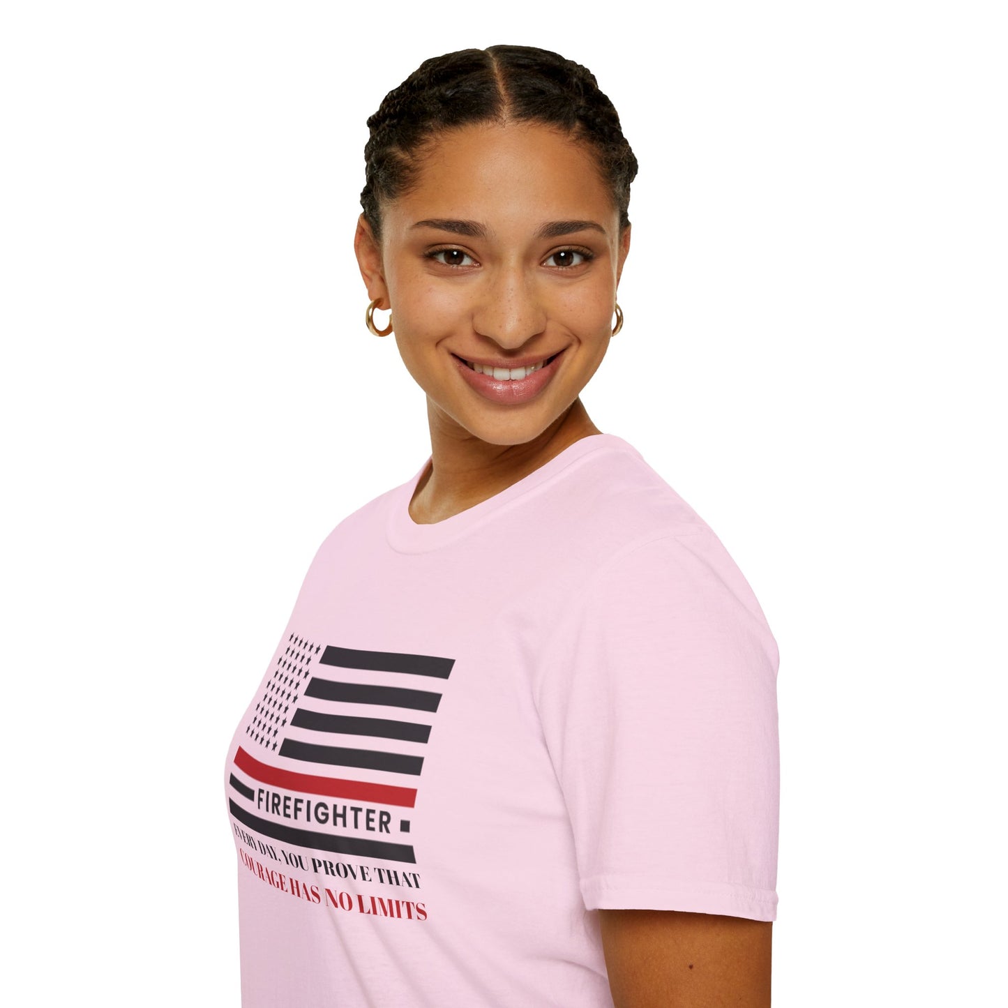 Firefighter Softstyle T-Shirt – Every day, you prove that courage has no limits