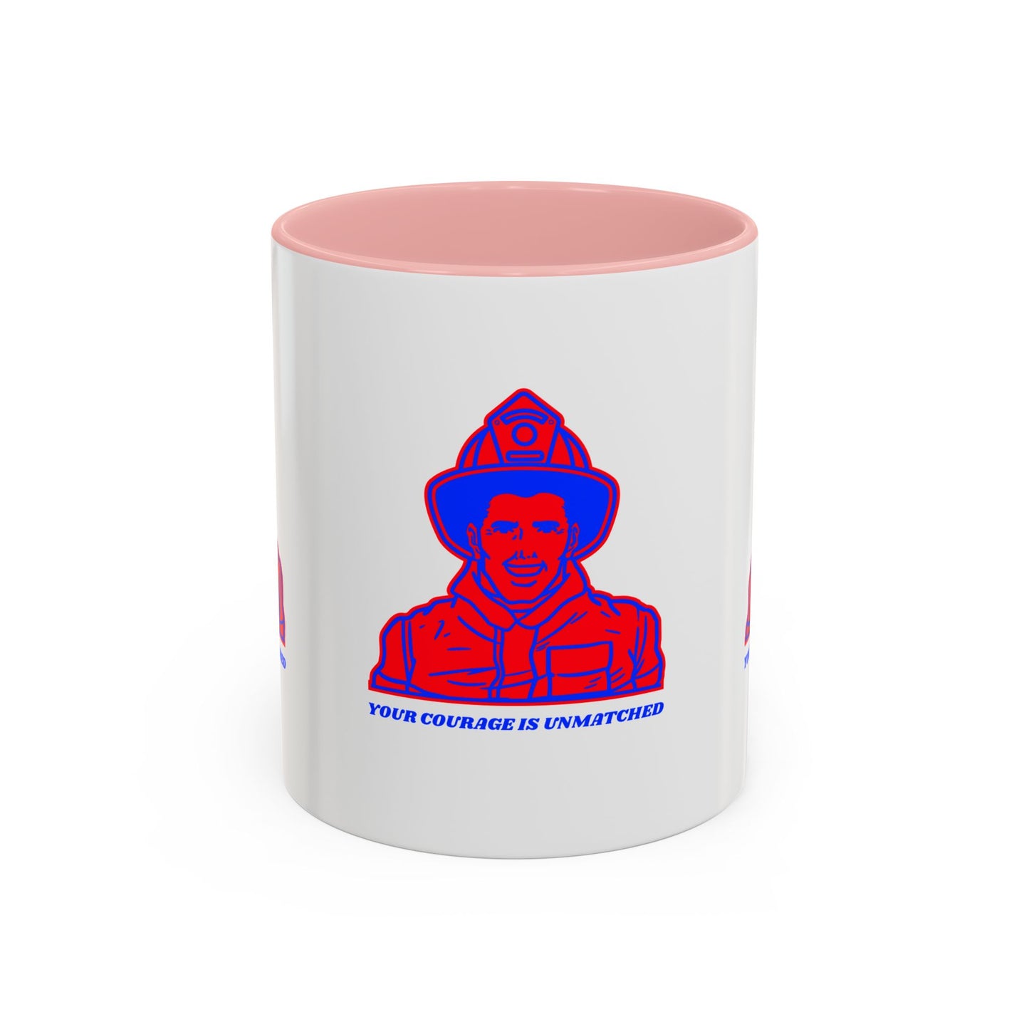 Firefighter Accent Coffee Mug – Your courage is unmatched