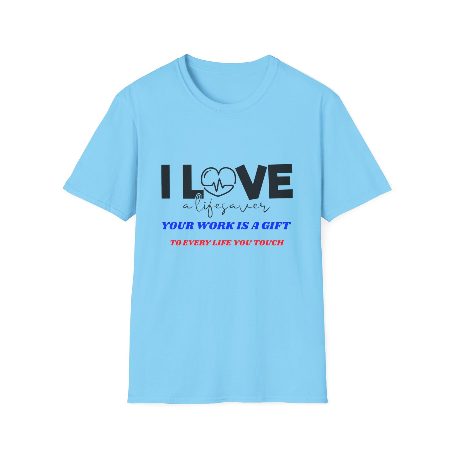 EMS Inspiration Softstyle T-Shirt – Your work is a gift to every life you touch