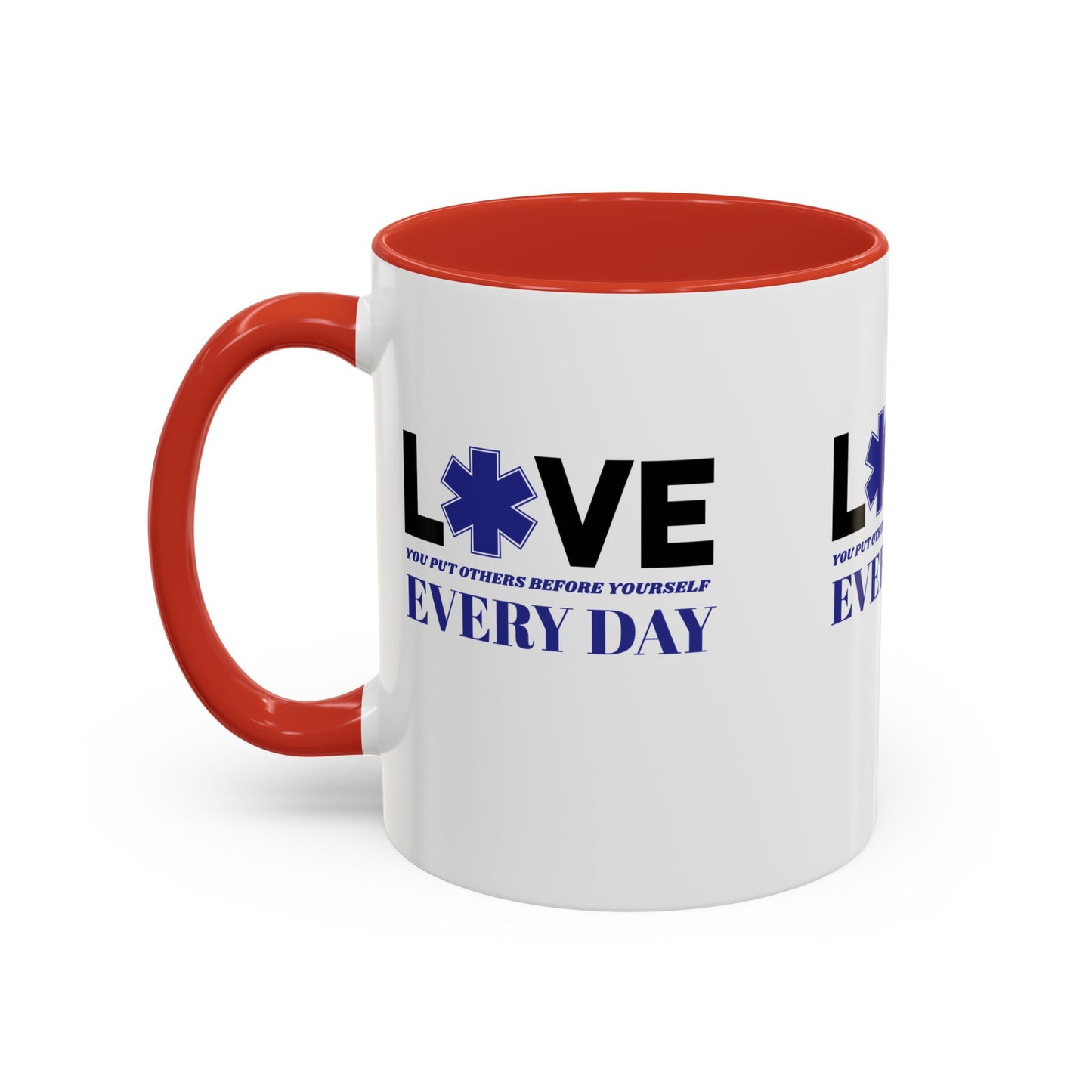 EMS Accent Coffee Mug – You put others before yourself every day