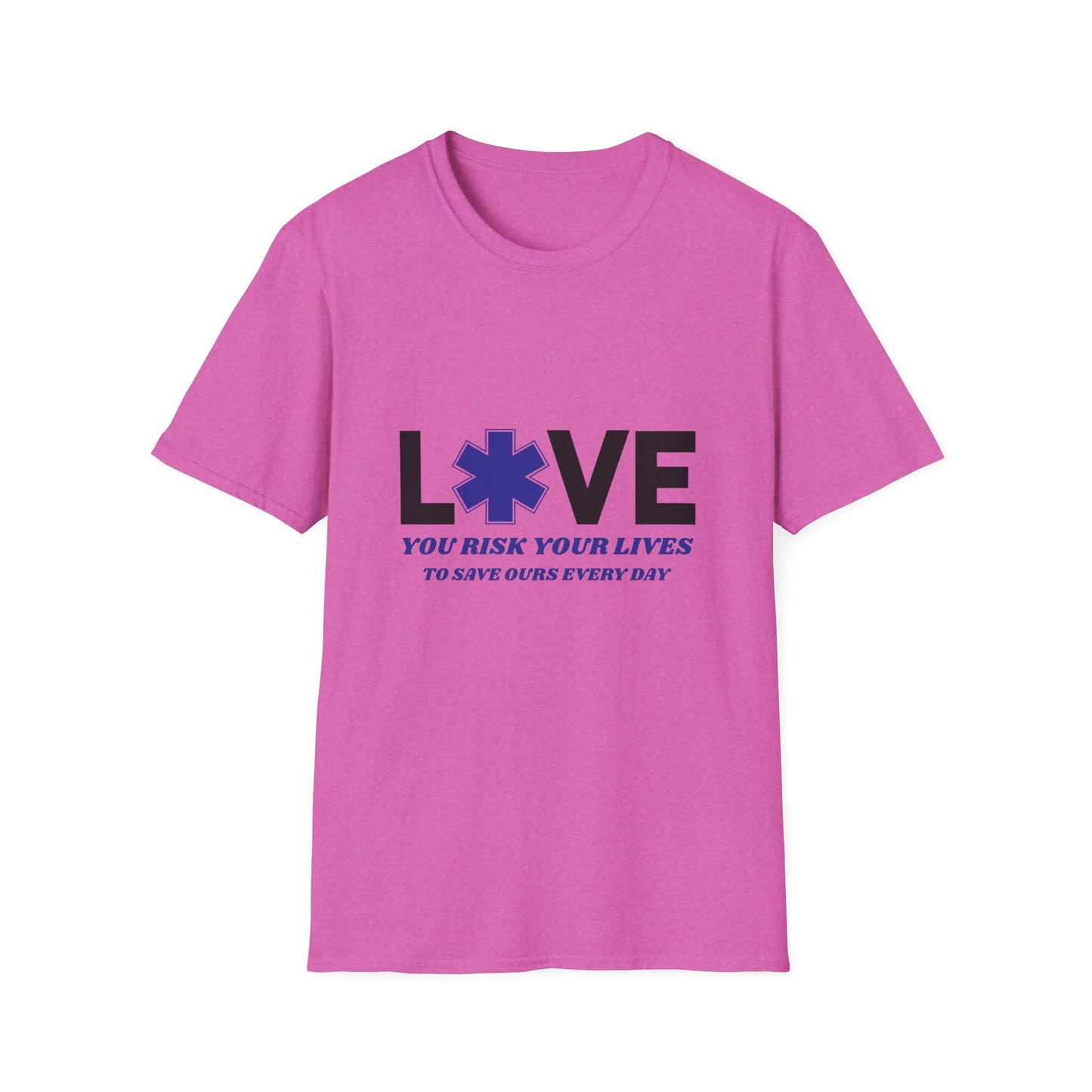 EMS Inspiration Softstyle T-Shirt – You risk your lives to save ours every day
